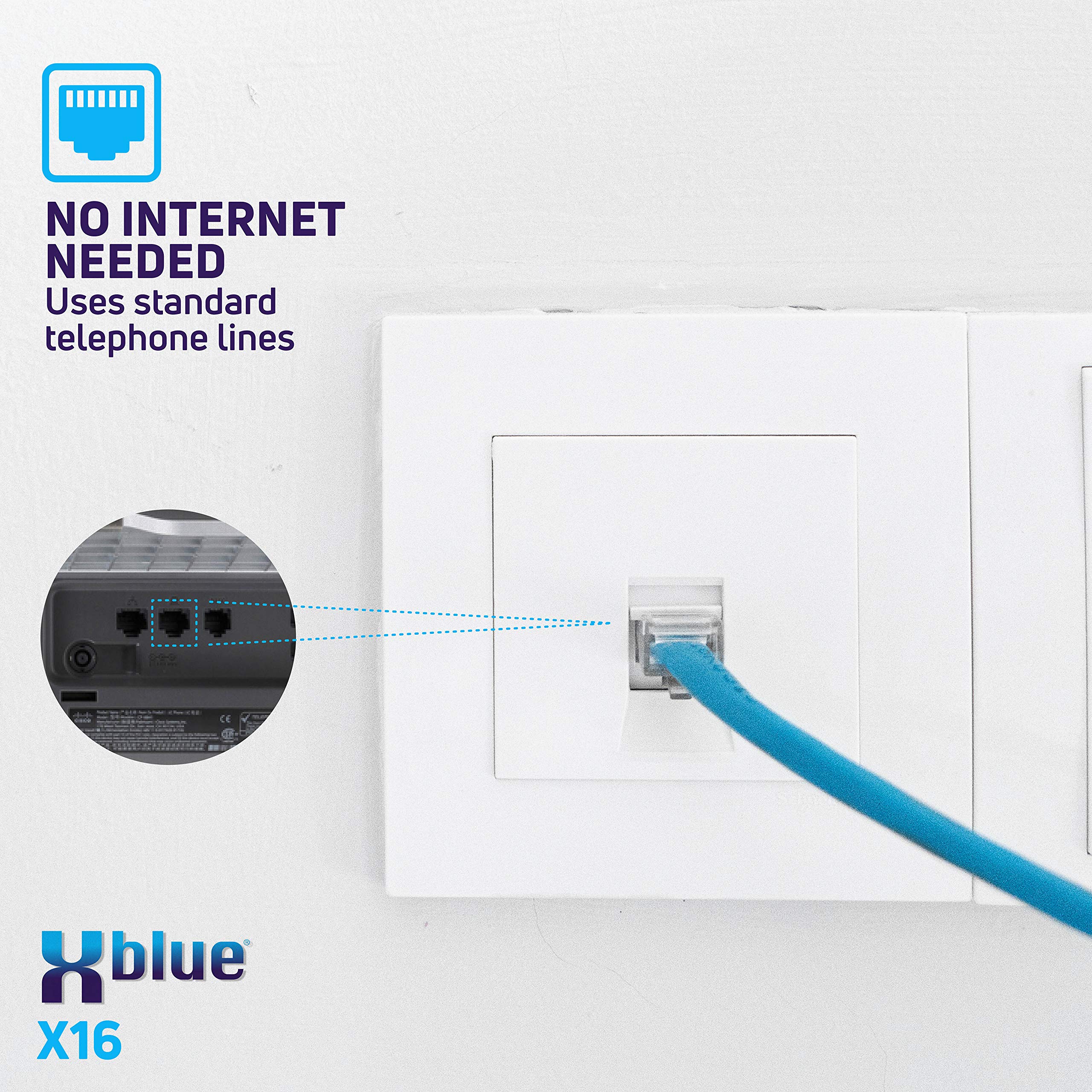 Xblue X16 Small Business 8 Phone System Bundle   Six Outside Lines & Sixteen Phone Capacity   Includes Auto Attendant, Voicemail, Caller Id, Paging & Intercom