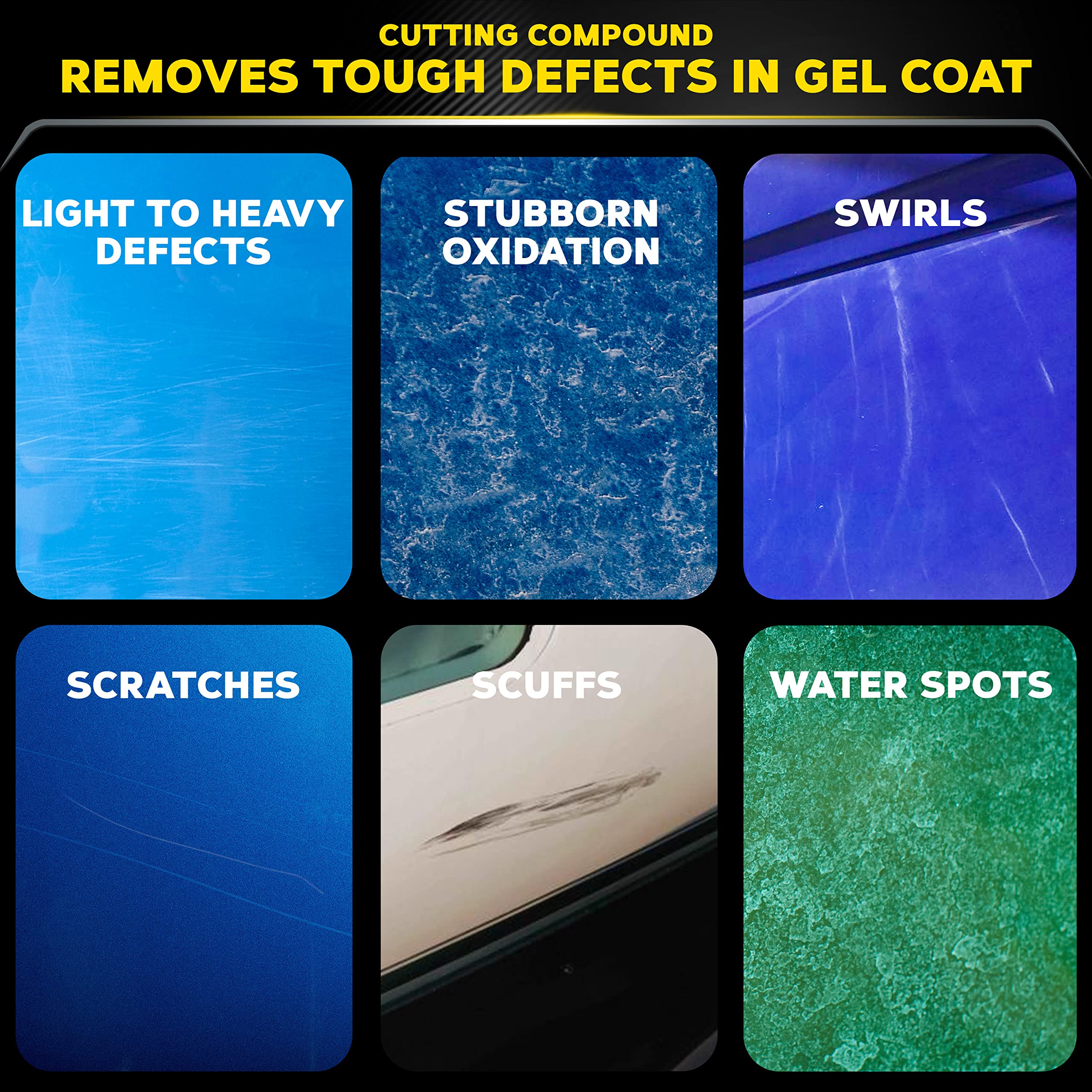 Meguiar'S Marine/Rv One Step Compound - Marine And Rv Restorer That Removes Heavy Oxidation And Scratches While Restoring Gloss ,WBAUVB00029CYRG