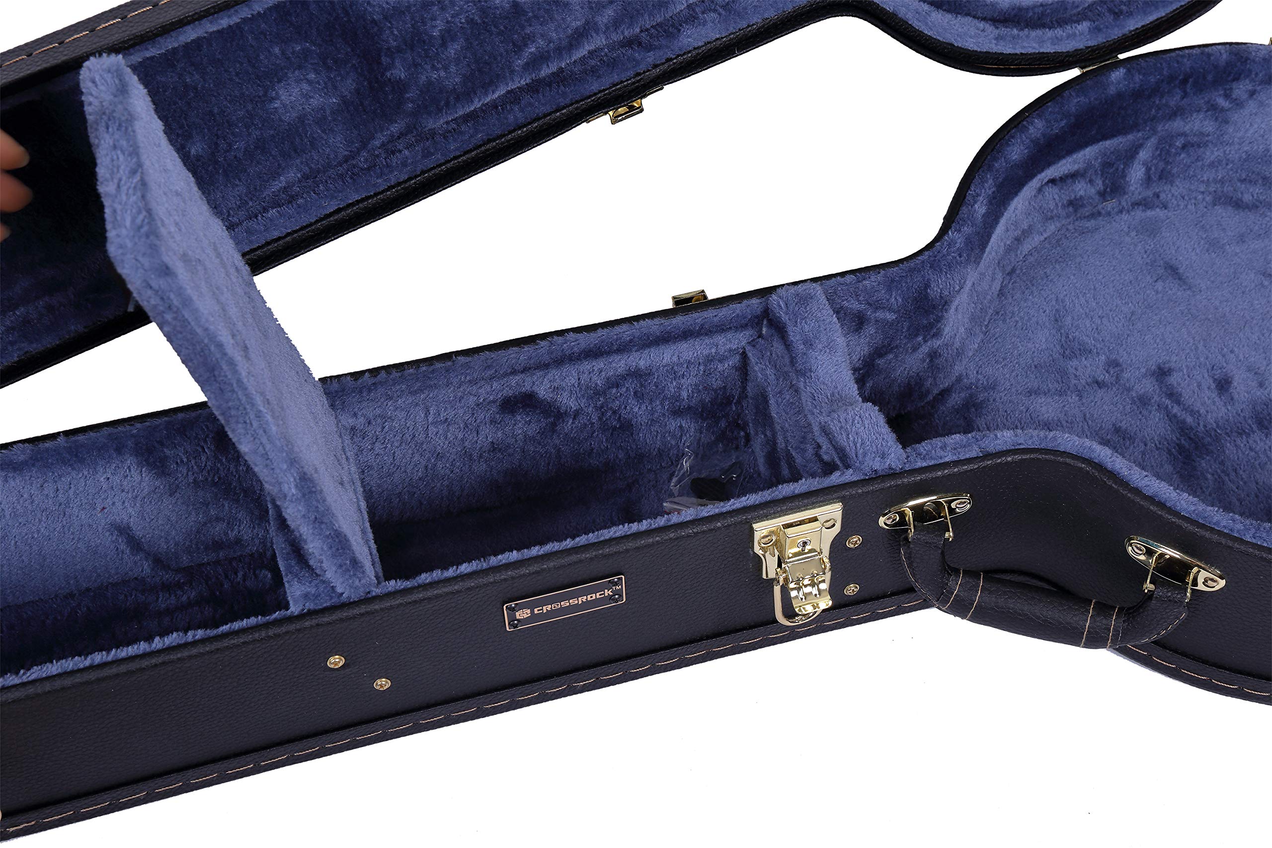 Crossrock Wooden Case For 5 String Resonator Banjo (Crw620Bjbk)