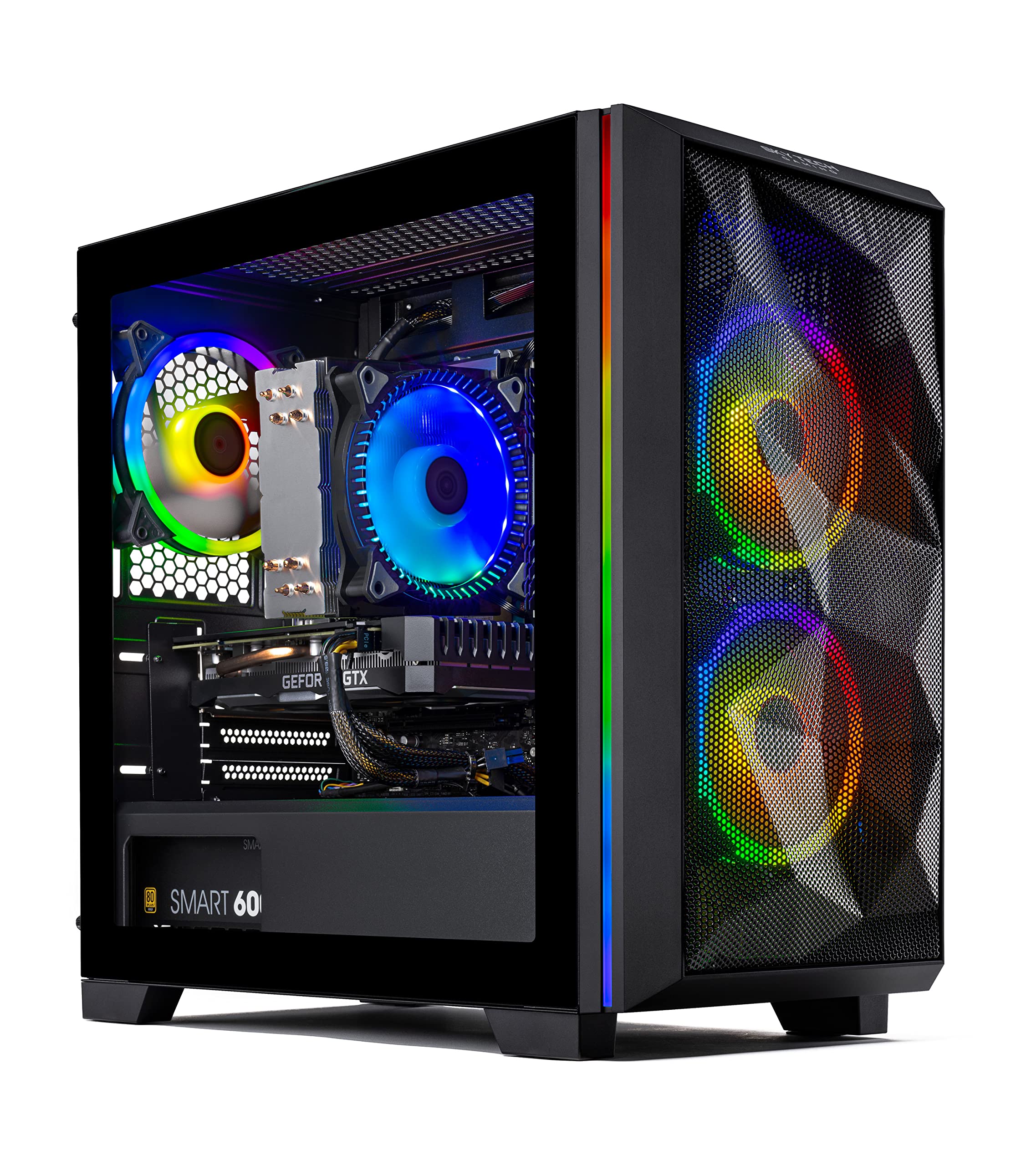 Skytech Gaming Skytech Chronos Mini Gaming Computer Pc Desktop   Intel Core I5 10400F 2.9Ghz, Gtx 1660 6G, 1Tb Nvme, 16G Ddr4 32