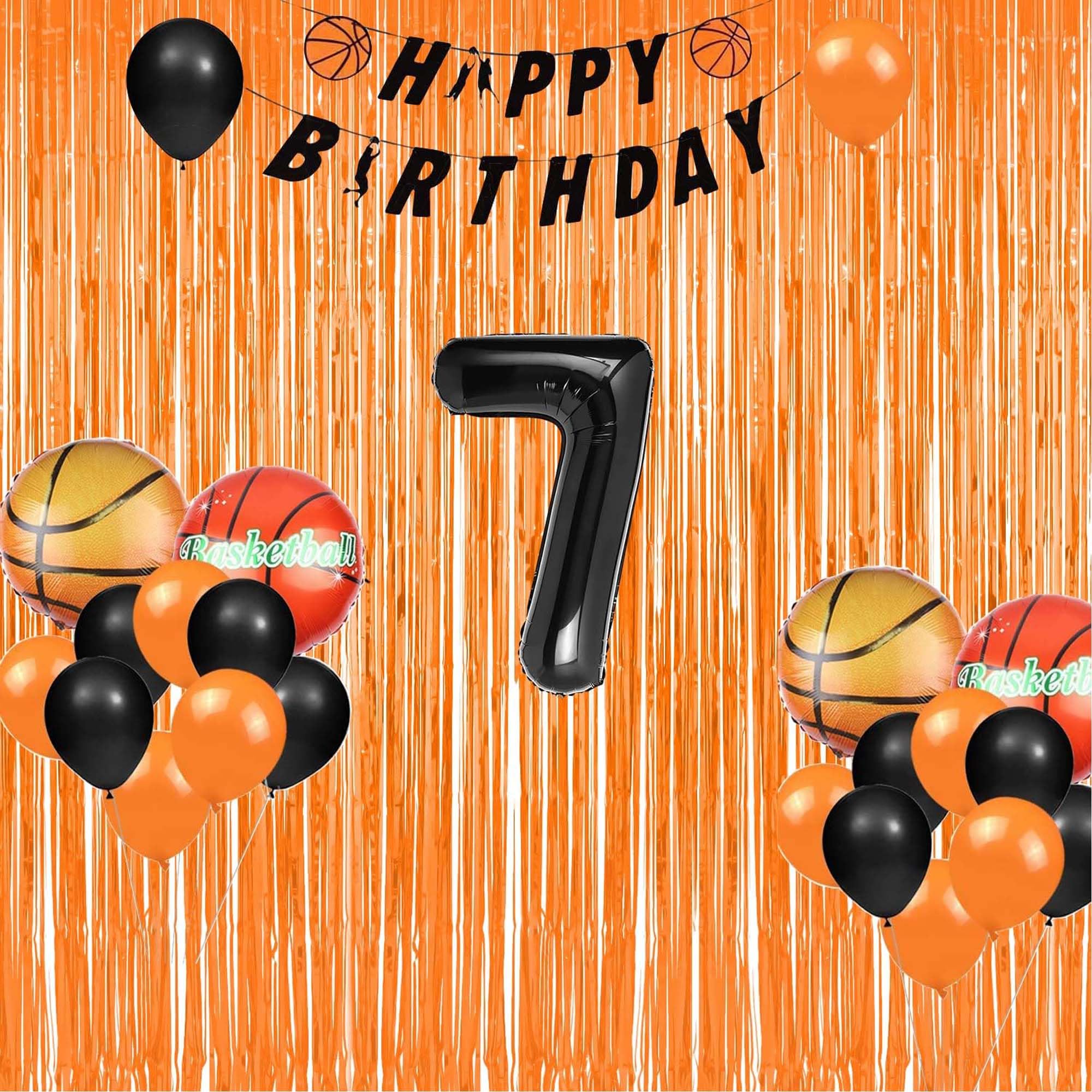 Foil Fringe Curtains Halloweens Party Decorations   Orange Tinsel Photo Backdrop Metallic Streamers For Birthdays, Fall, Pumpkin