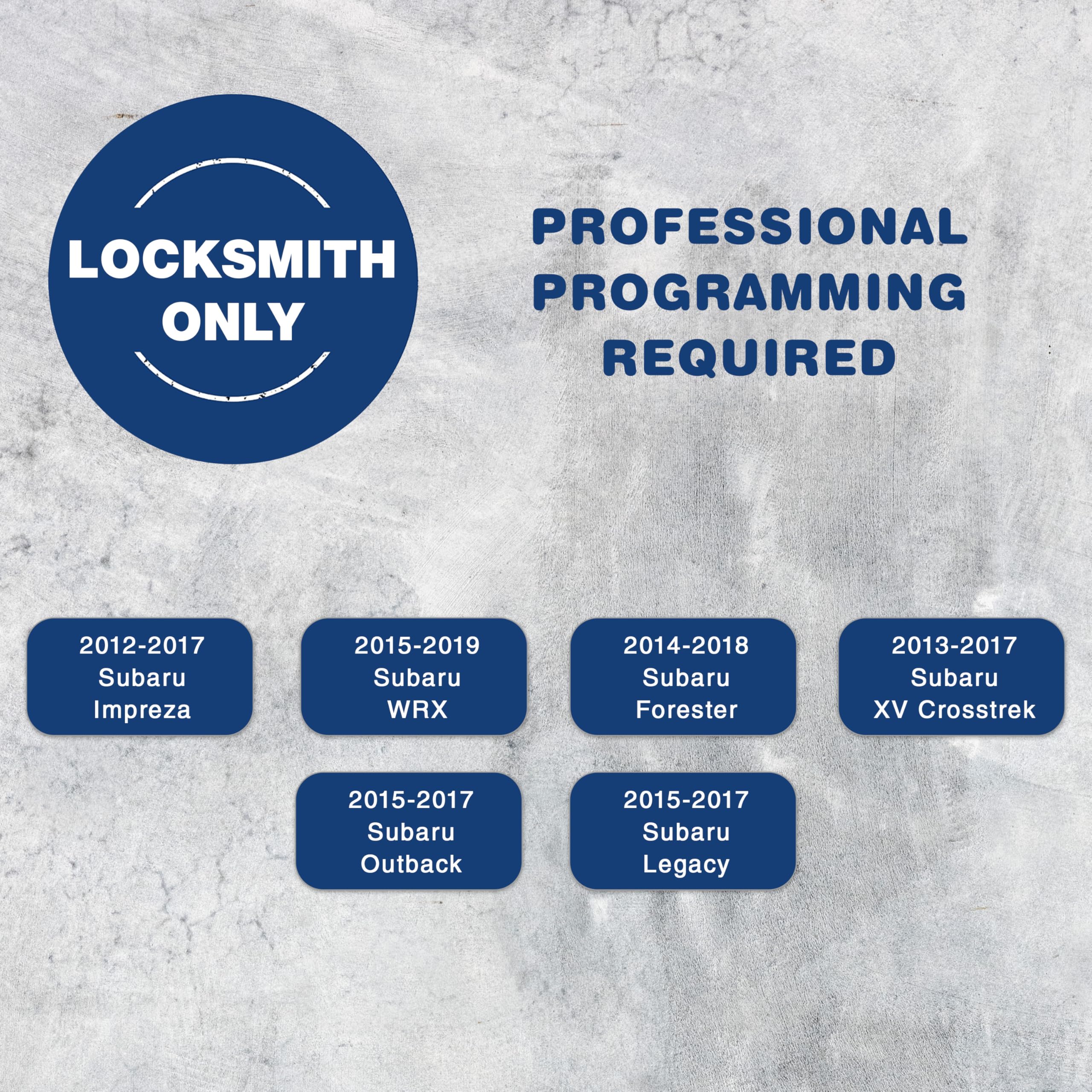 Keylessoption Key Fob Replacement For 2012 2013 2014 2015 2016 2017 2018 2019 Subaru Impreza Wrx Forester Xv Crosstrek Outback L