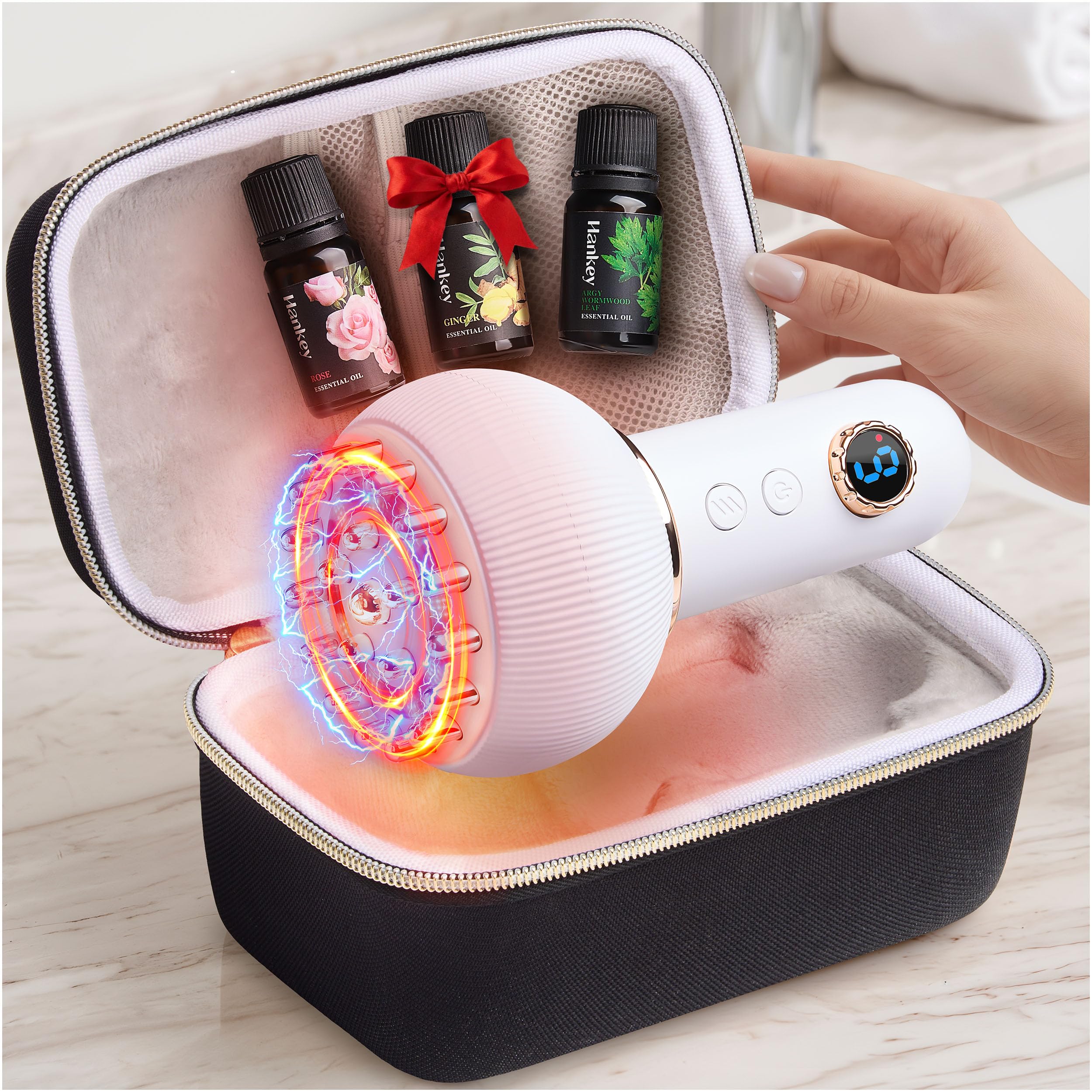 Cellulite Massager & Anti Cellulite Massage Tool, Lymphatic Drainage Massager Tool, Body Contouring Machine, Fascia Blaster, Bod