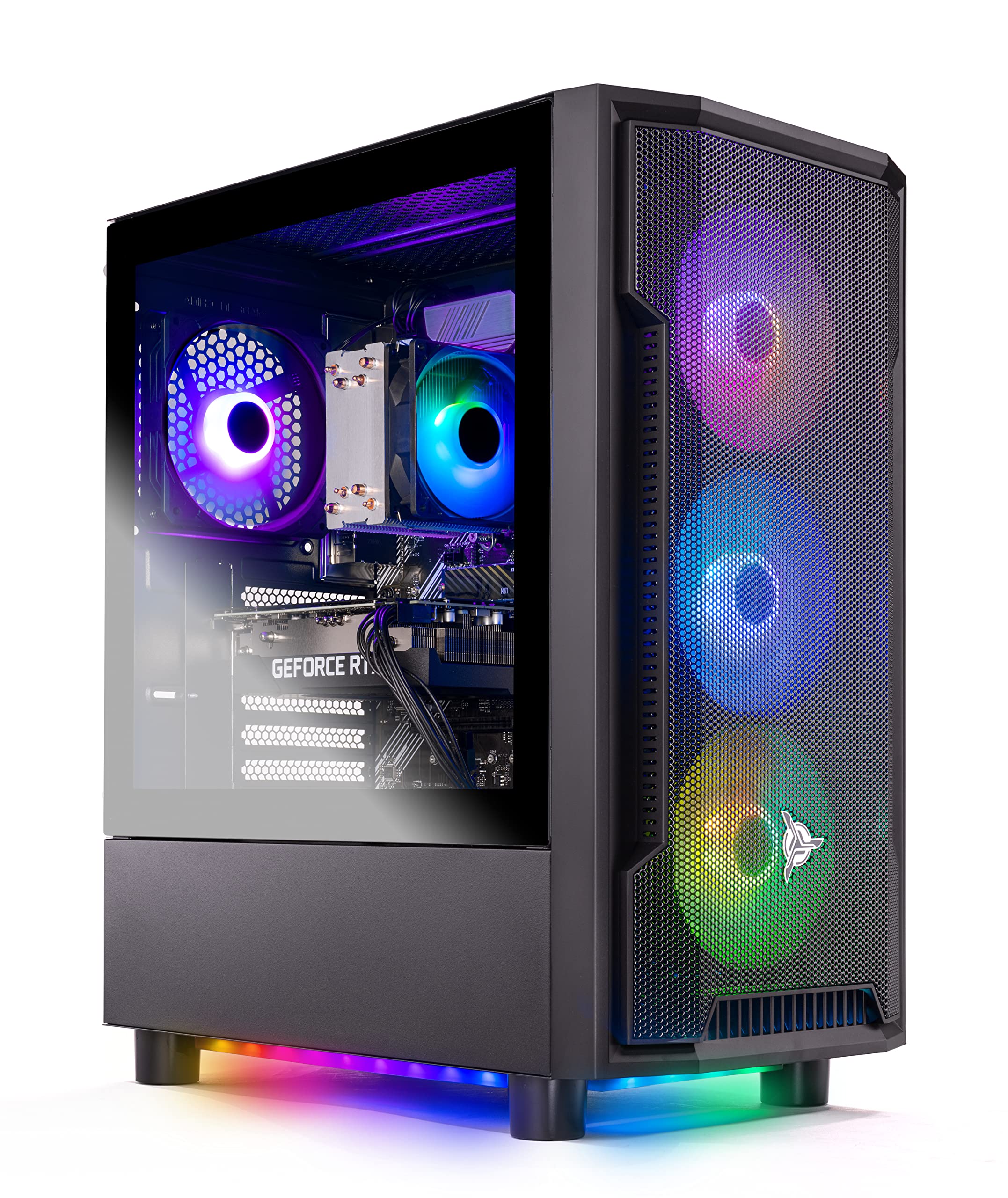 Skytech Gaming Shadow Gaming Pc Desktop   Intel Core I5 12400F 2.5 Ghz, Nvidia Rtx 3060 Ti, 1Tb Nvme Ssd, 16Gb Ddr4 Ram 3200, 60