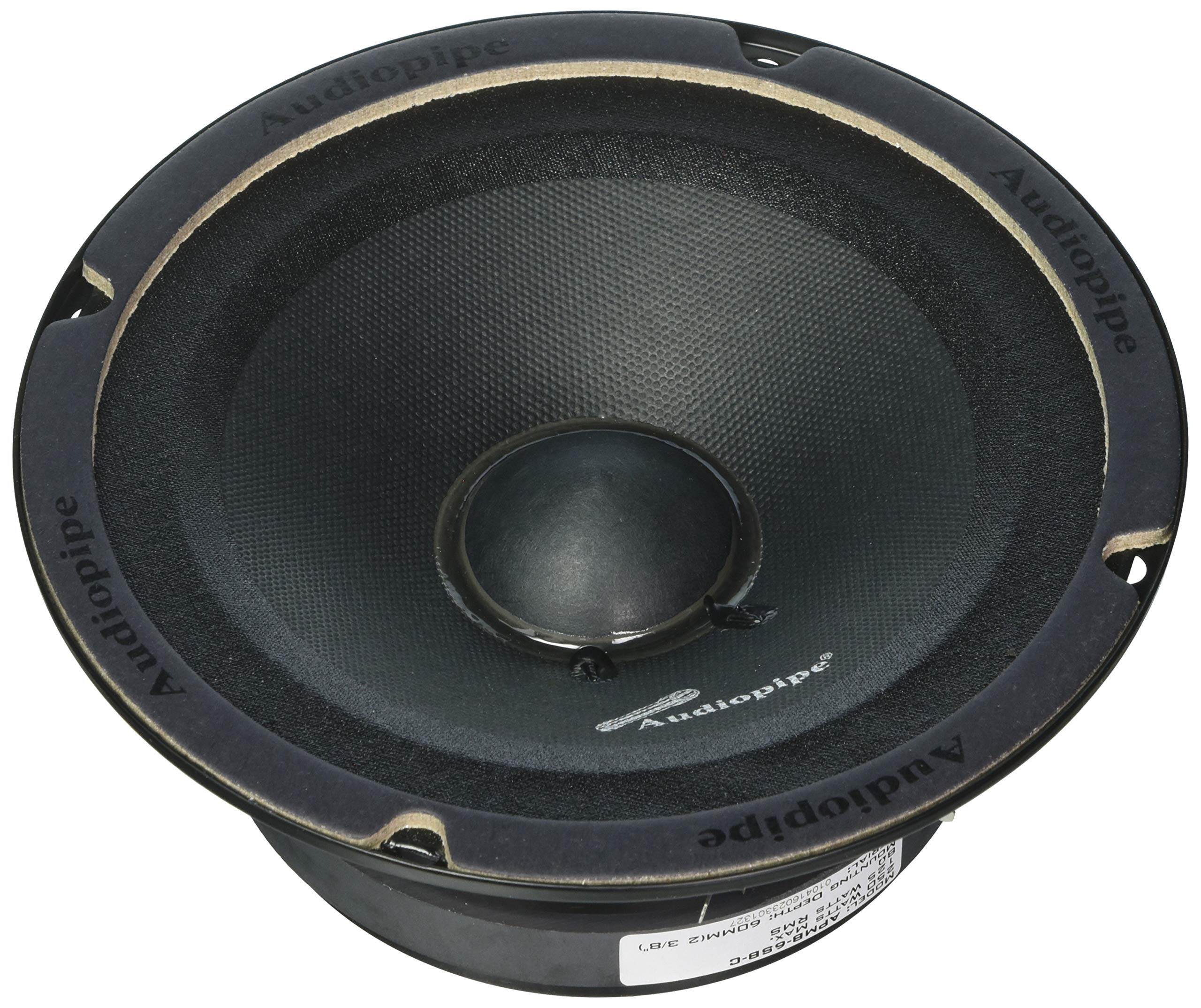 Audiopipe 6''   6.5'' Inch Full Range Car Audio Loudspeaker Sealed Back Mids Apmb 6Sb C