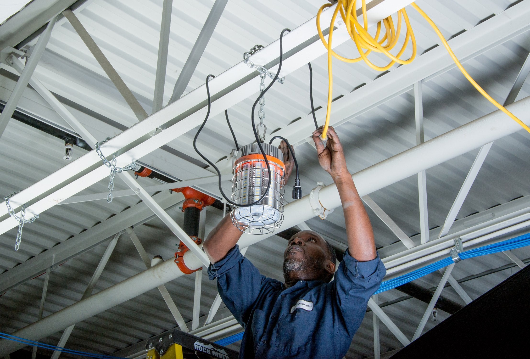 Bergen Industries Inc Oc50123Lt Extra Heavy-Duty Outdoor Single Receptacle Extension Cord, 50 Ft, 12 Awg, 15A/125V Ac