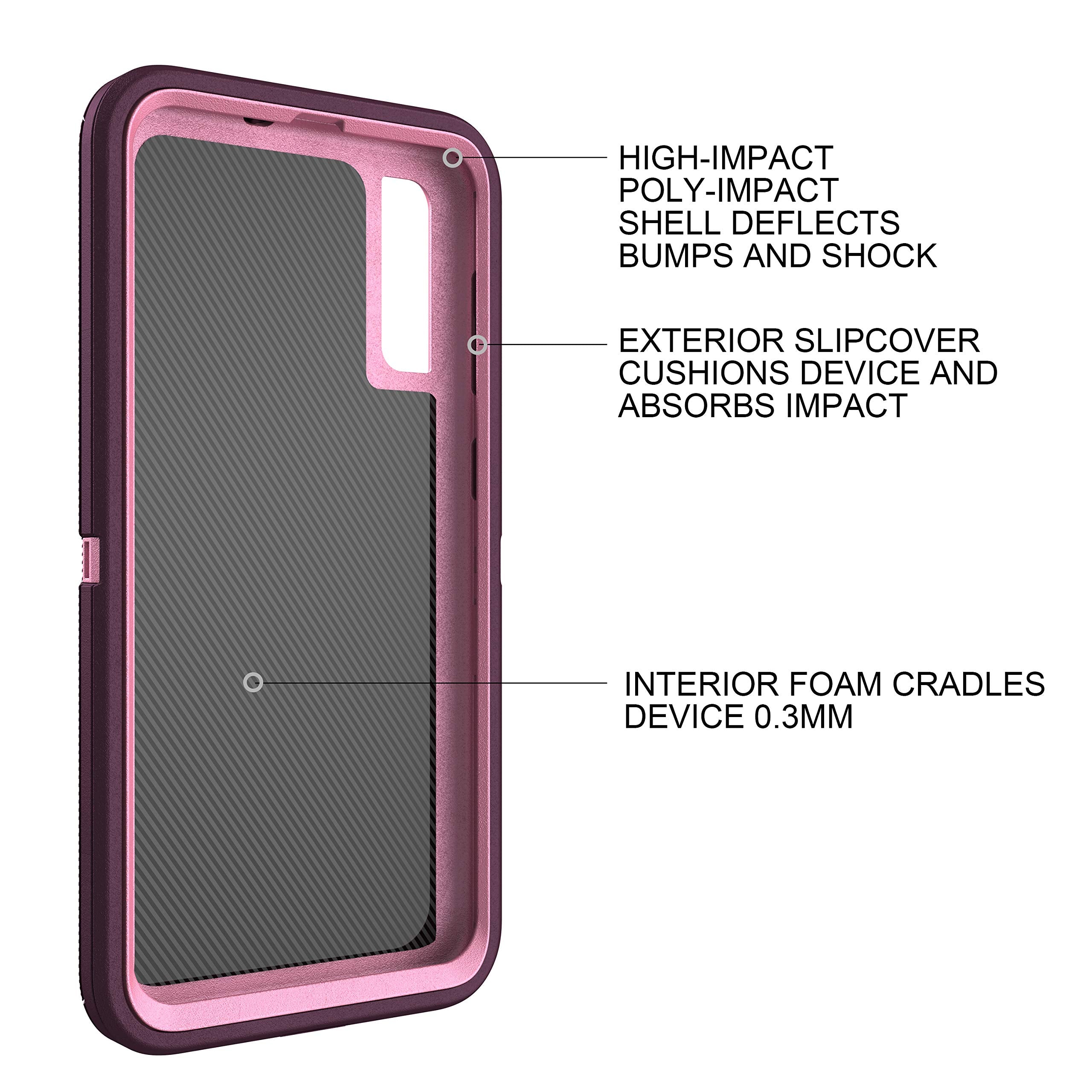 Mxx Heavy Duty Compatible Case Made For Samsung Galaxy A50 - (No Screen Protector) Drop Protection Tough Case For Your Galaxy A5