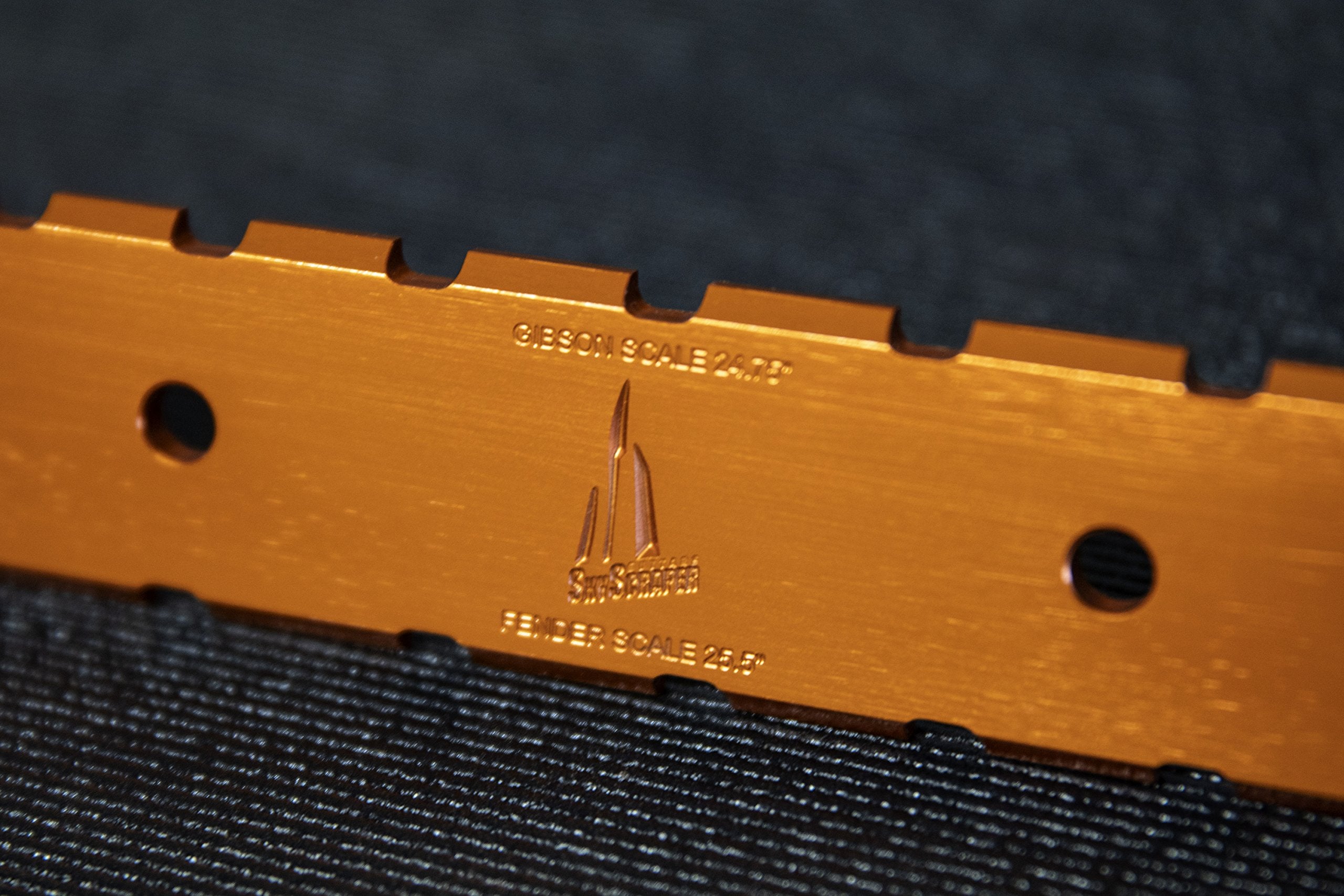 Notched Straight Edge For Fender Scale/Gibson Scale   Guitar Neck Setup Tool