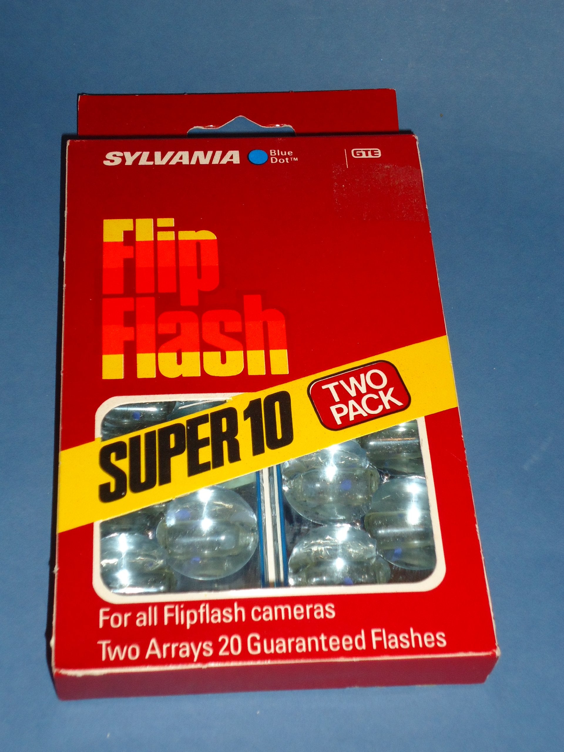 Gte Sylvania Flip Flash Flashes For All Flipflash Cameras (10 Flashes)