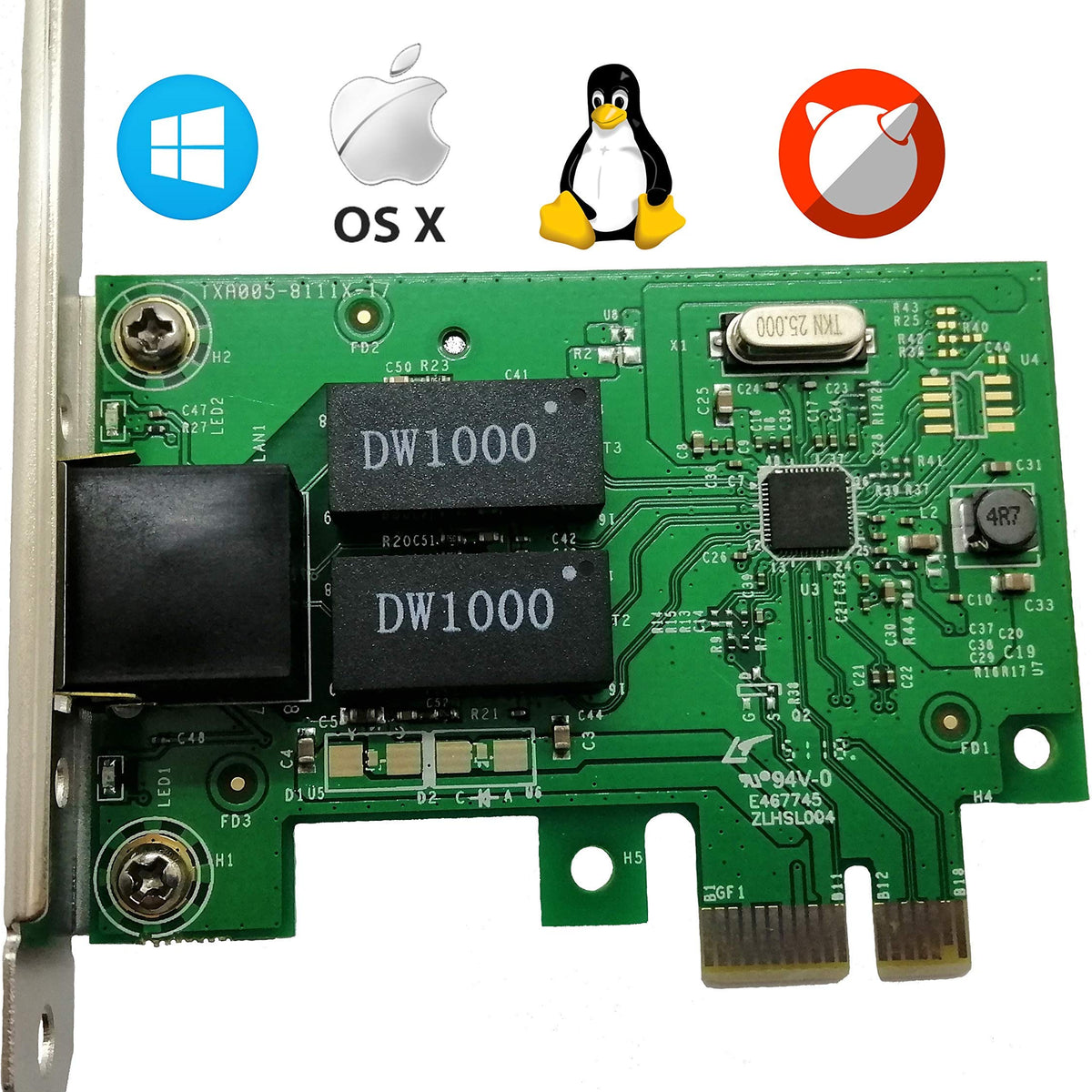 Realtek Chipset Gigabit Pci Express Ethernet Network Interface Card Wi ...