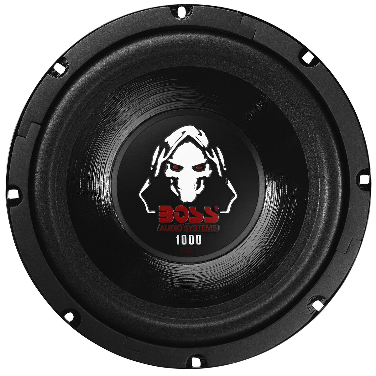 Boss Audio Systems P80Dvc 1000 Watt, 8 Inch, Dual 4 Ohm Voice Coil Car Subwoofer