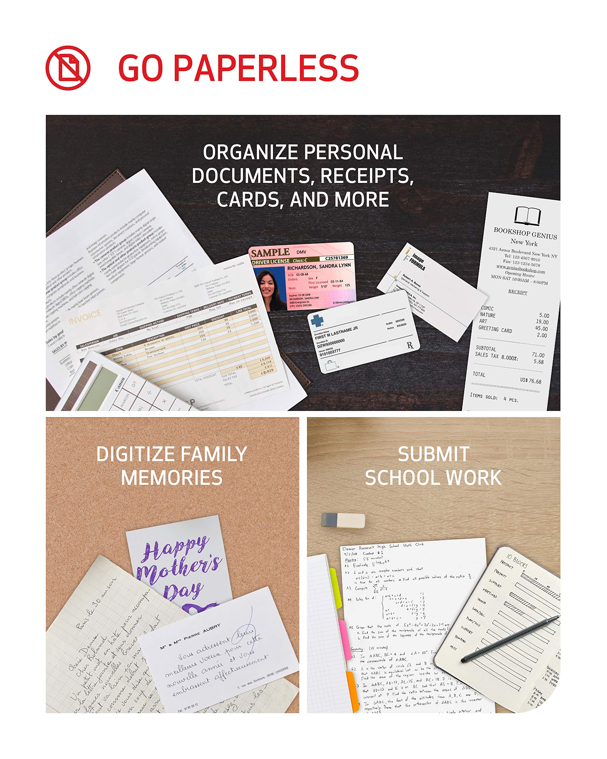 Canon Imageformula R10   Portable Document Scanner, Usb Powered, Duplex Scanning, Document Feeder, Easy Setup, Convenient, Perfe