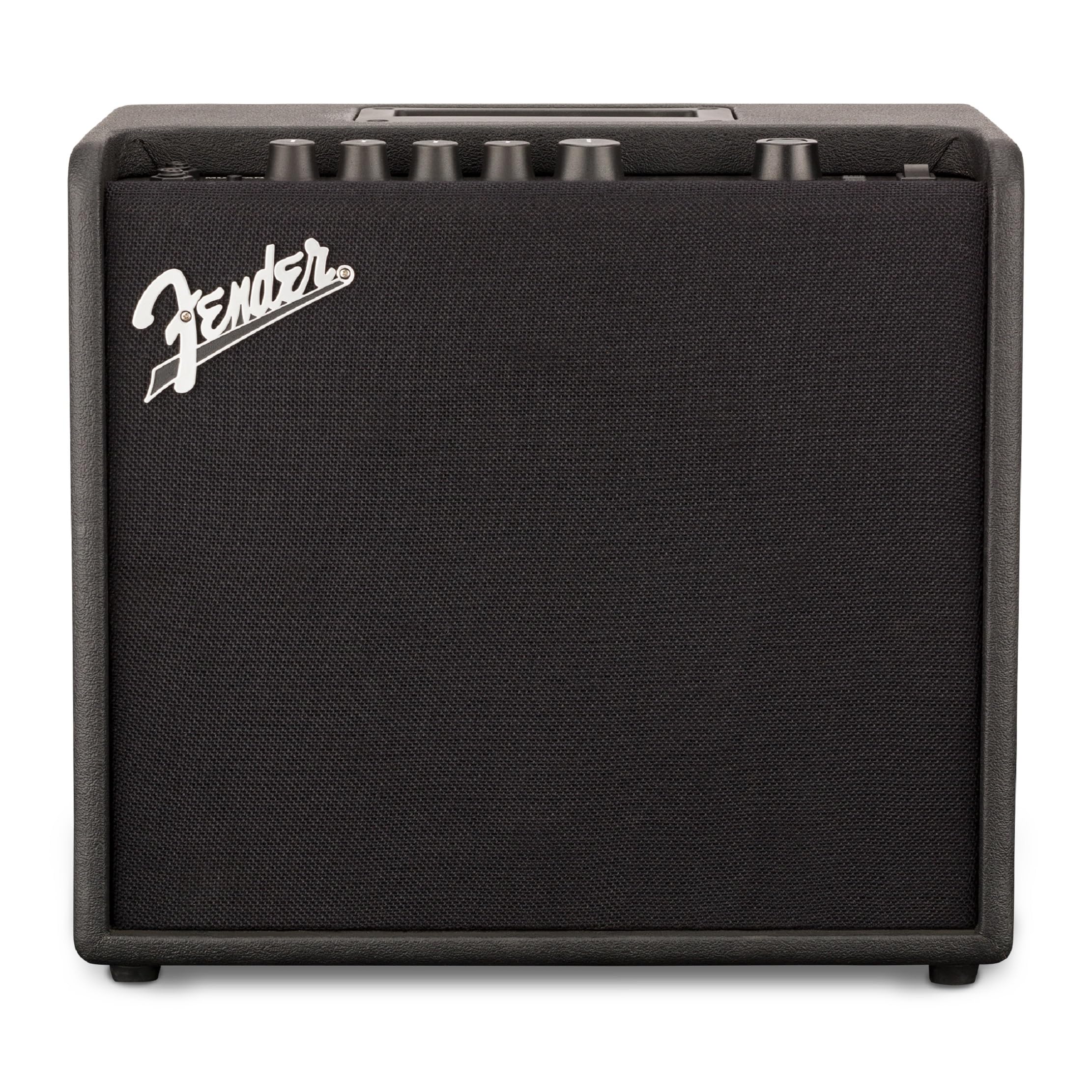 Fender Mustang Lt25 Guitar Amp, 25 Watt Combo Amp, With 2 Year Warranty, 30 Preset Effects With Usb Audio Interface For Recordin