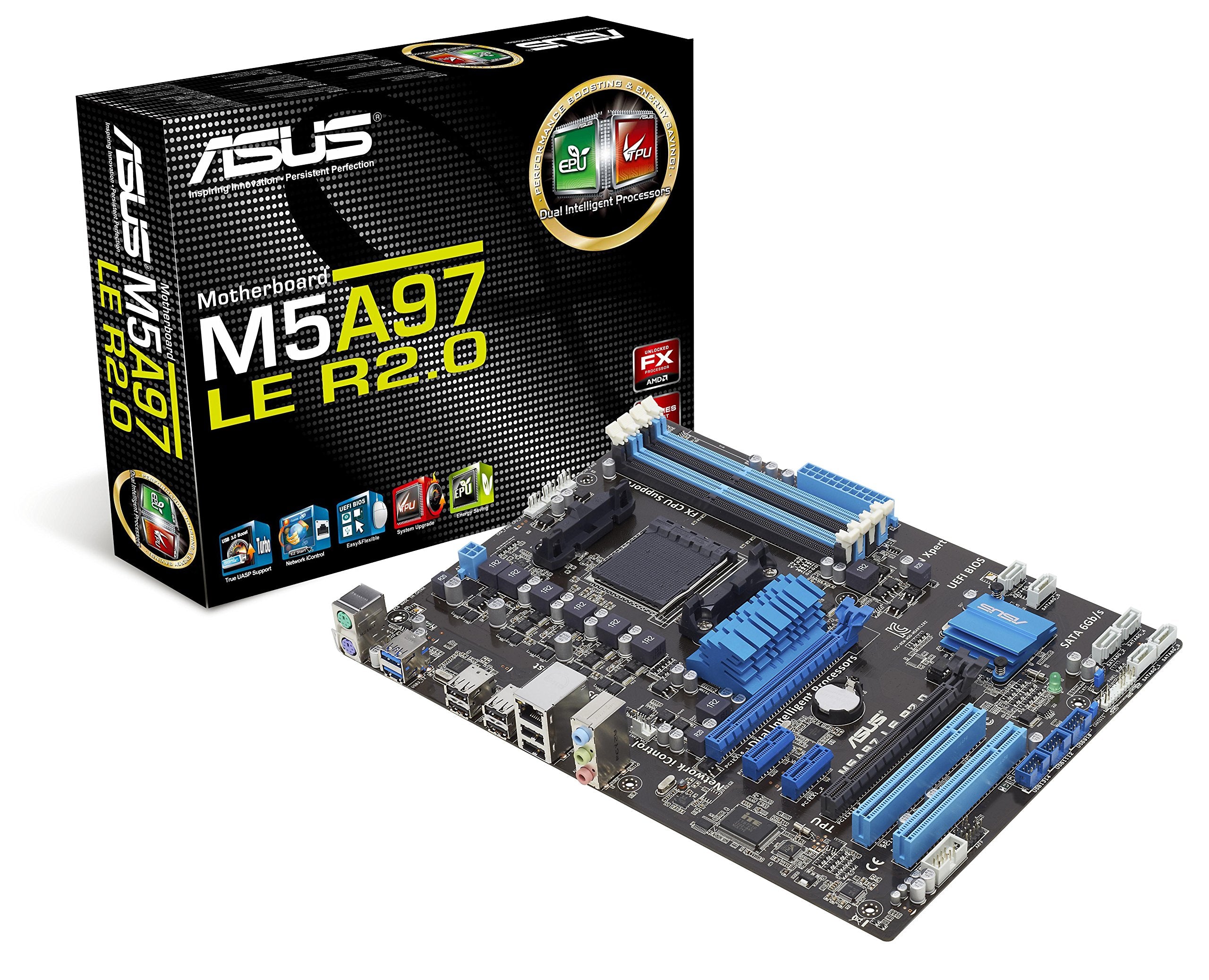 Asus M5A97 Le R2.0 Am3+ Amd 970 Sata 6Gb/S Usb 3.0 Atx Amd Motherboard