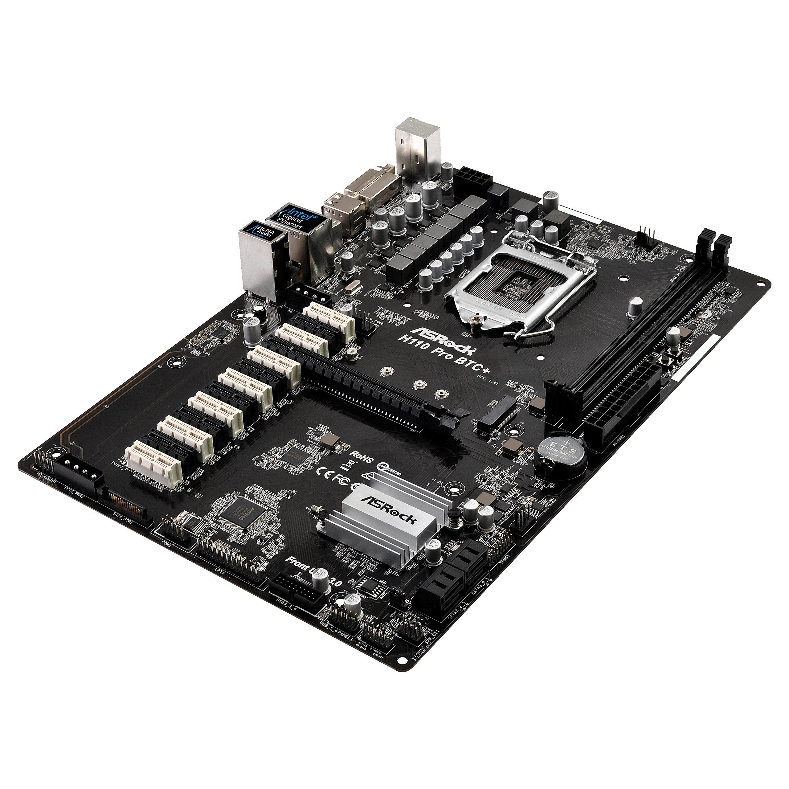 Asrock H110 Pro Btc+ 13Gpu Mining Motherboard Cryptocurrency