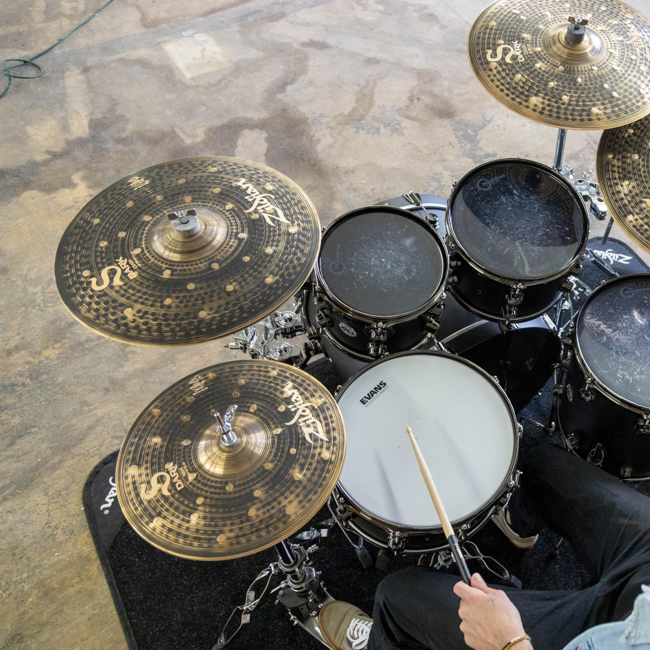 Avedis Zildjian Company S Series 14 Inch Dark Hi-Hats Pair (Sd14Hpr)