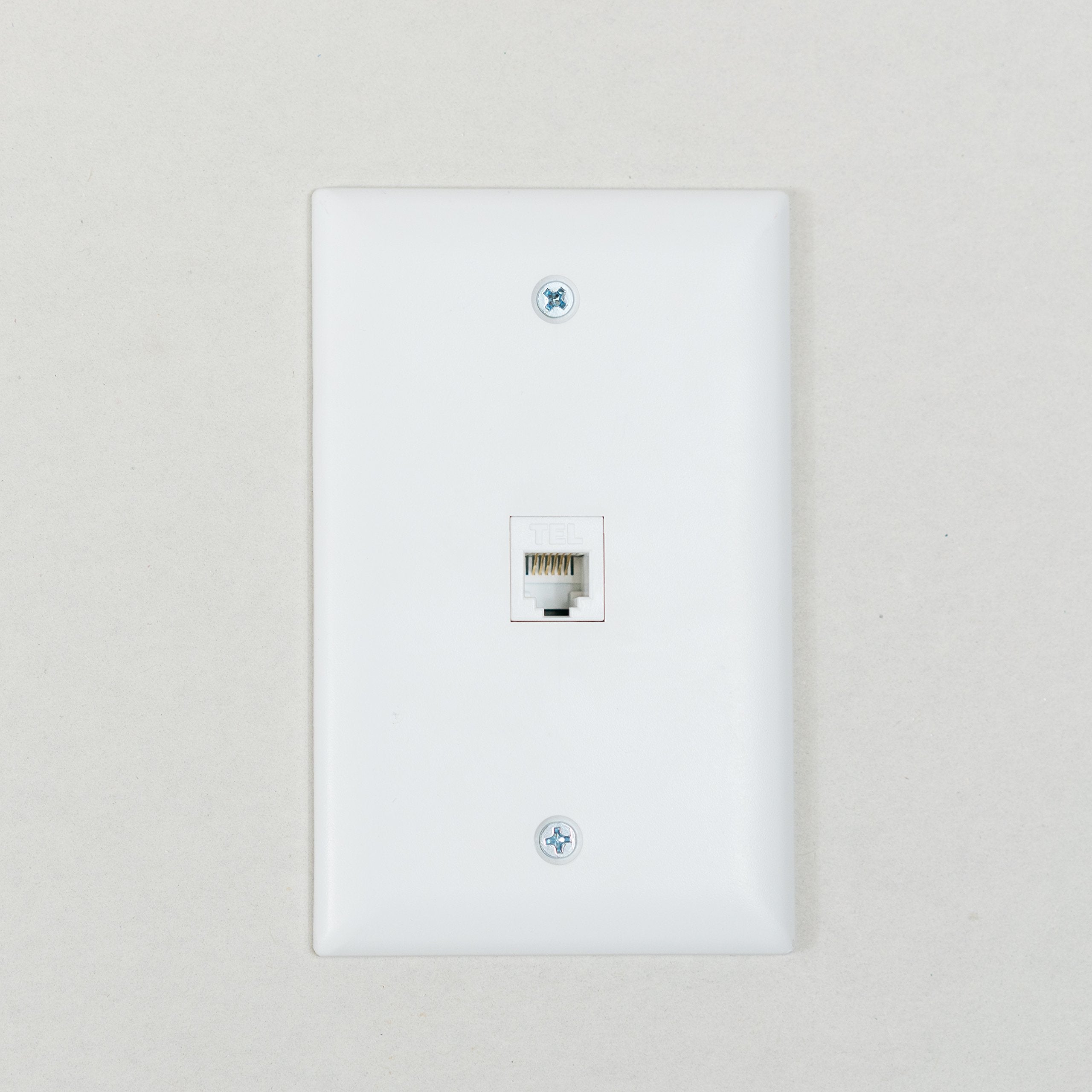 Legrand   Onq Telephone Keystone Jack Rj45, 6P6C Insert, Quickconnect Universal Keystone Connector For Phone Connections, Rear M