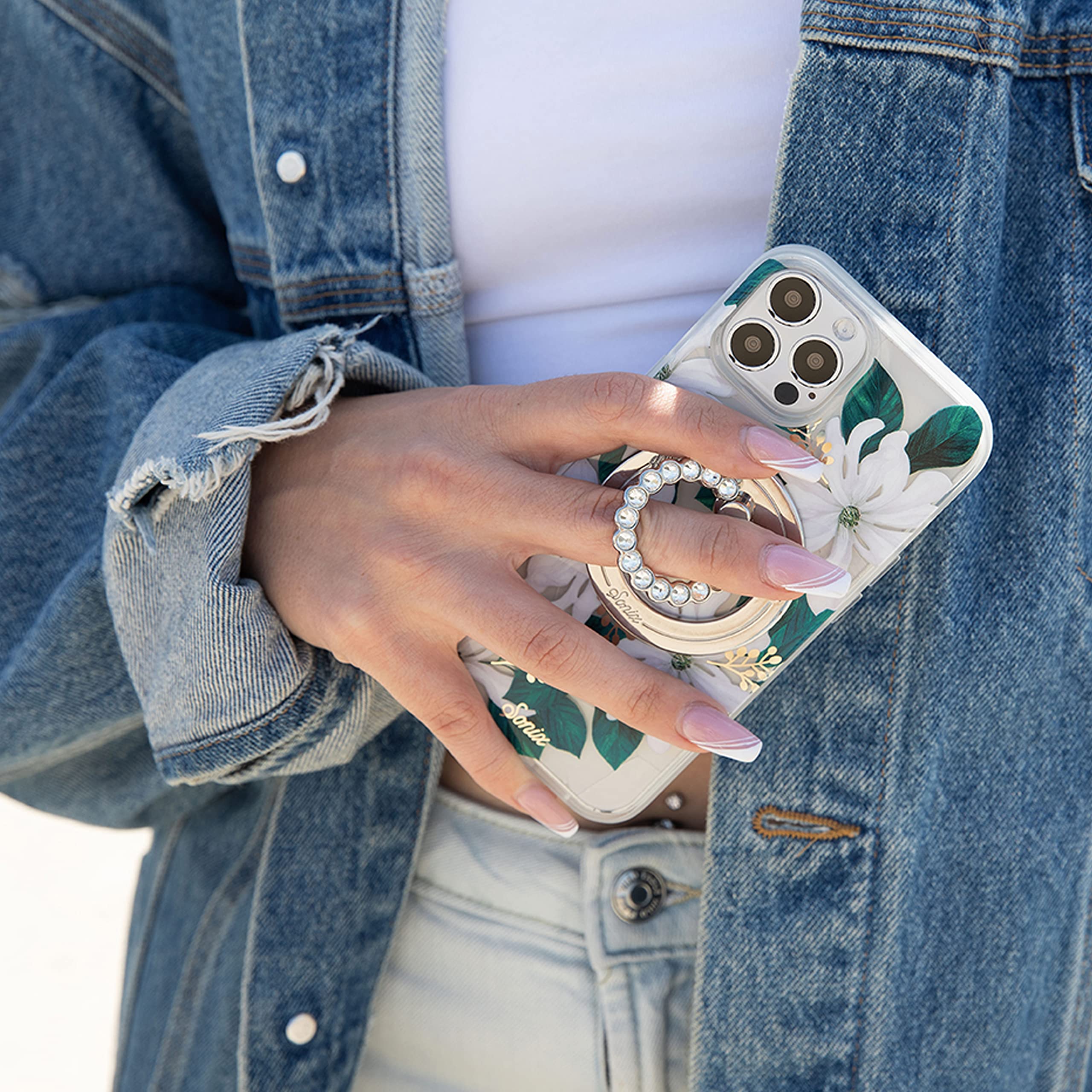 Sonix | Compatible With Magsafe Iphone 14 Pro Max Case Floral | 10Ft Drop Tested | Delilah Flower