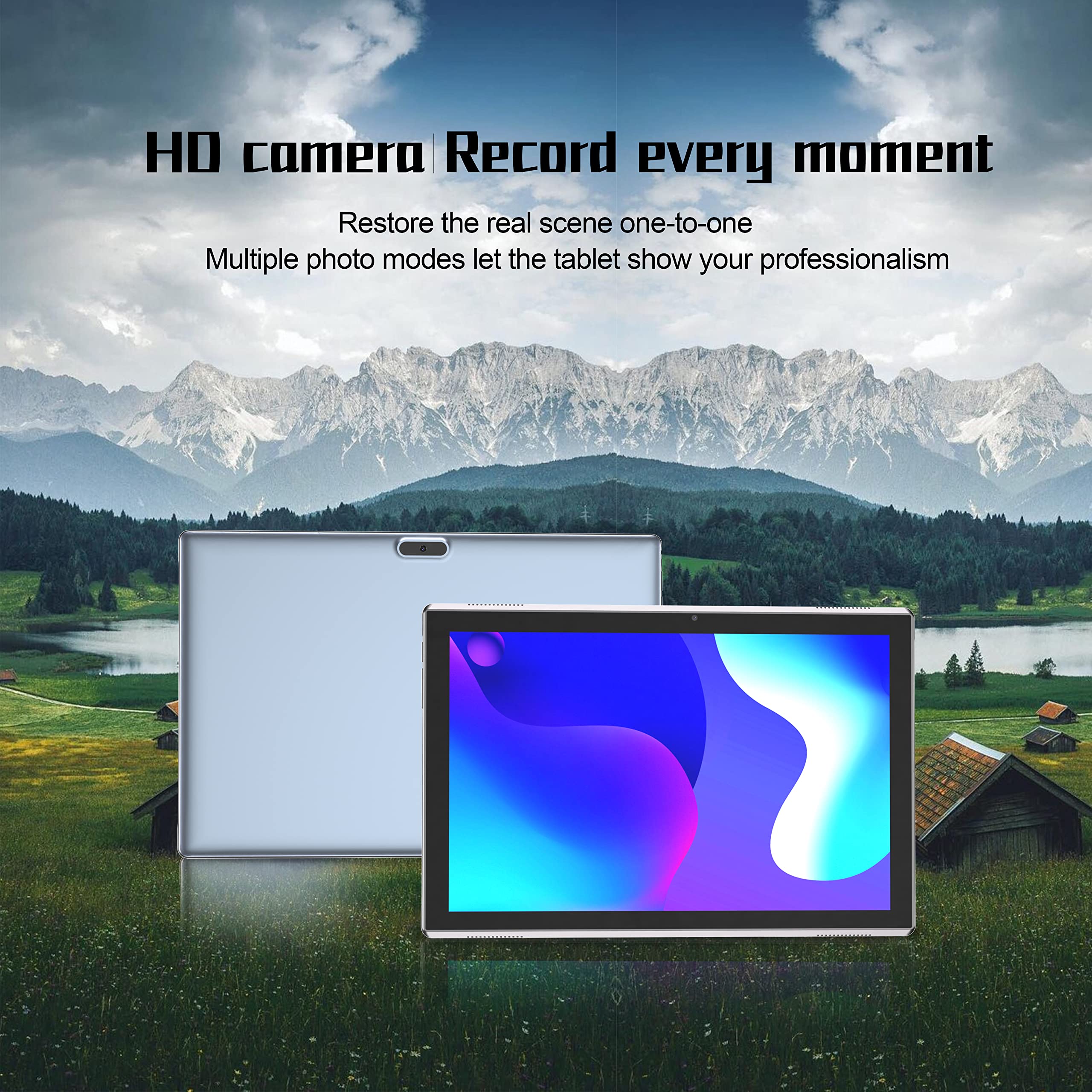 Tablet 10 Inch Tablets, Google Android 11 Tablet 10'', Quad Core Processor Tableta Computer With 32Gb Rom 2Gb Ram, 2+8Mp Camera