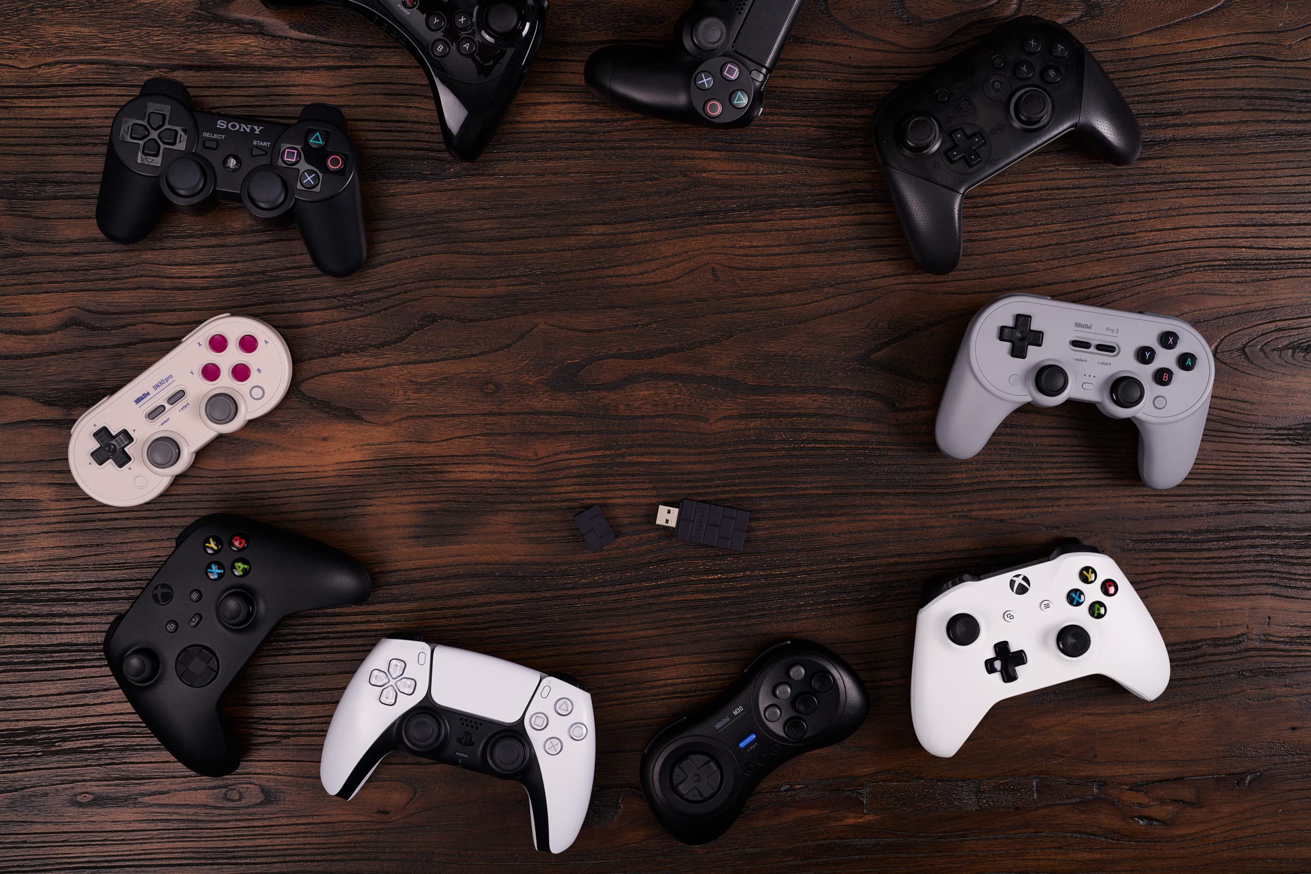 8Bitdo Usb Wireless Adapter 2 (Black Edition)