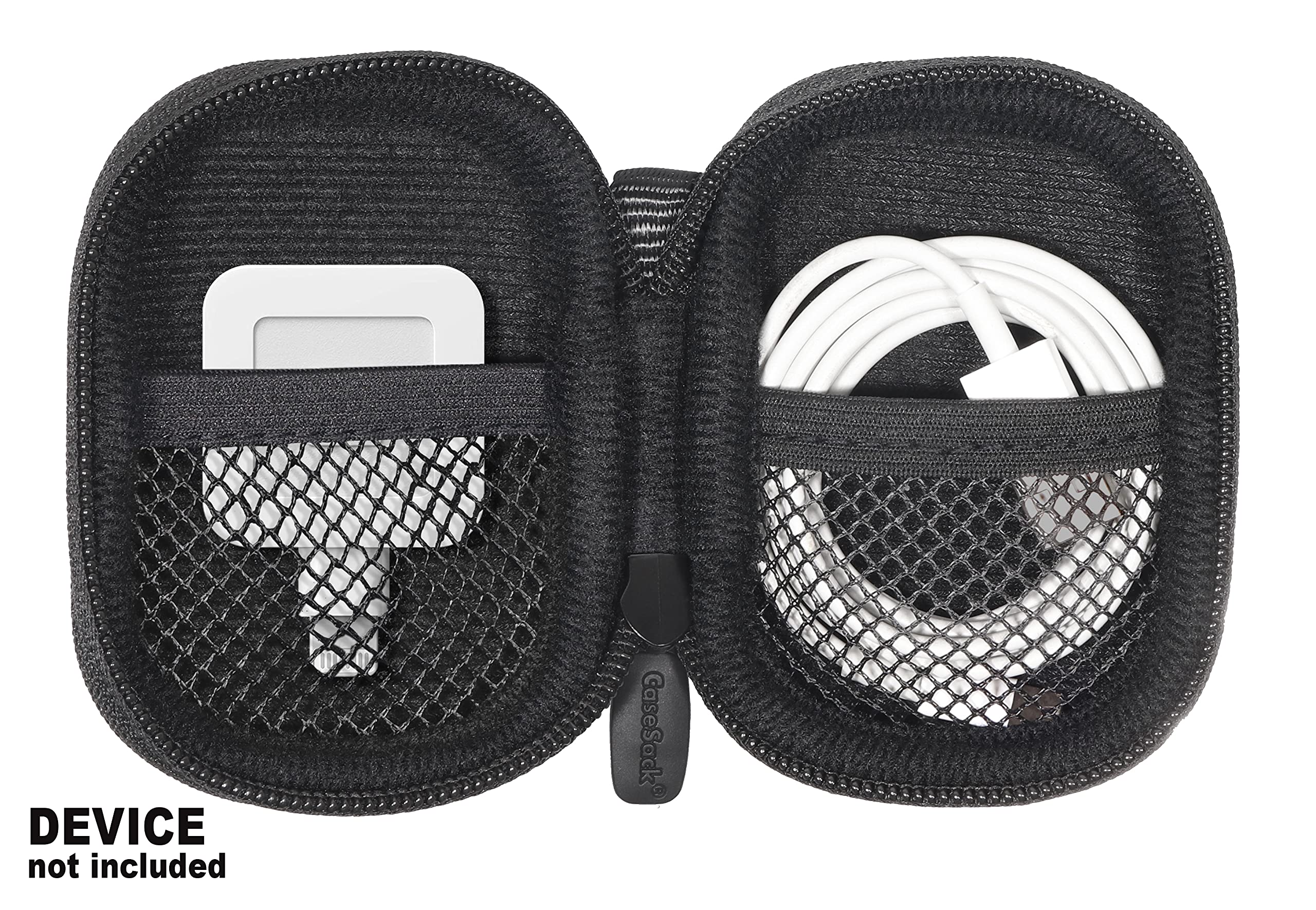 Casesack Customized Protective And Carry Case For Square Reader For Magstripe, With Both Lining Mesh Pockets For Up To 2 Square