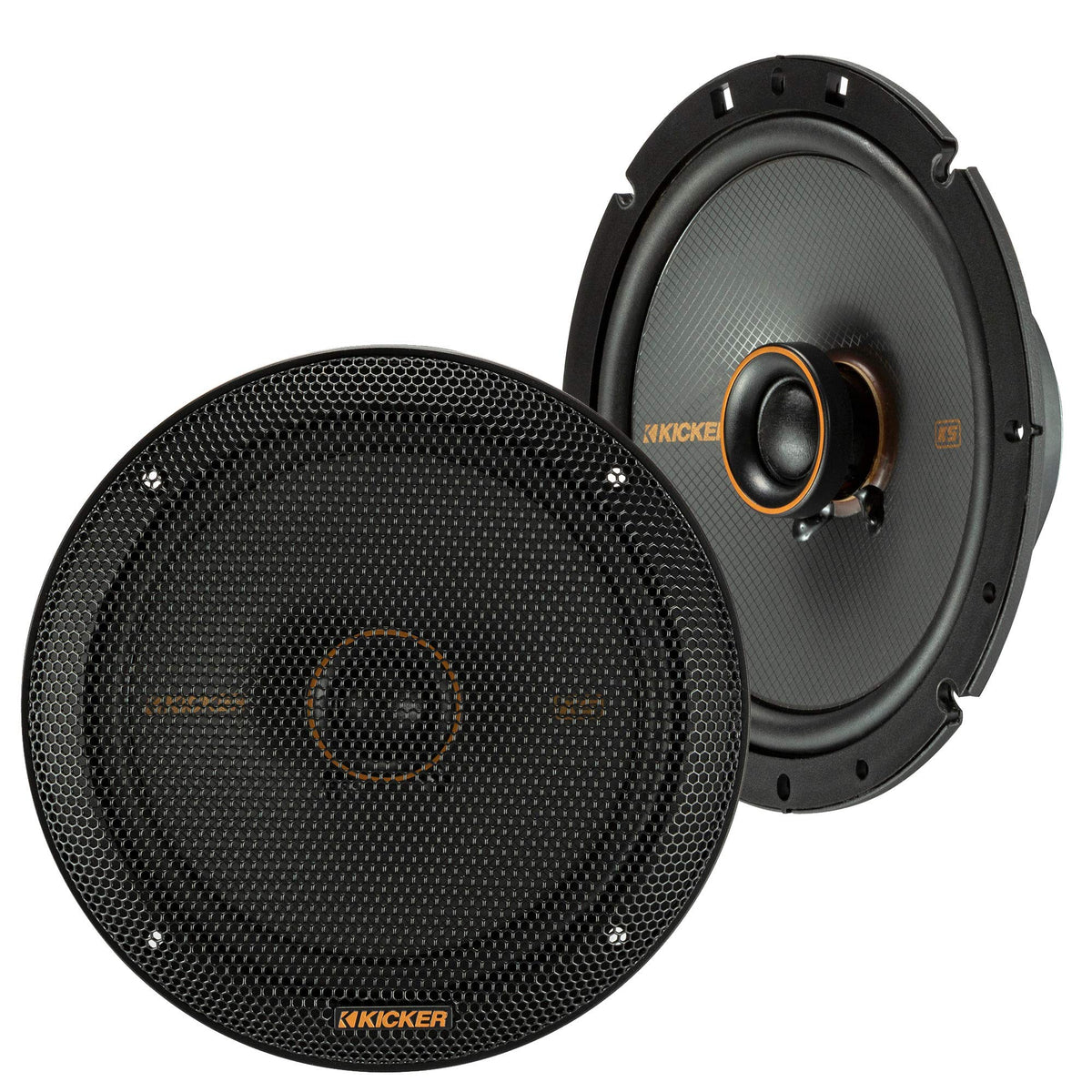 Kicker 47Ksc6704 Car Audio 6 3/4'' Coaxial 400W Peak Full Range Speakers Ksc6704