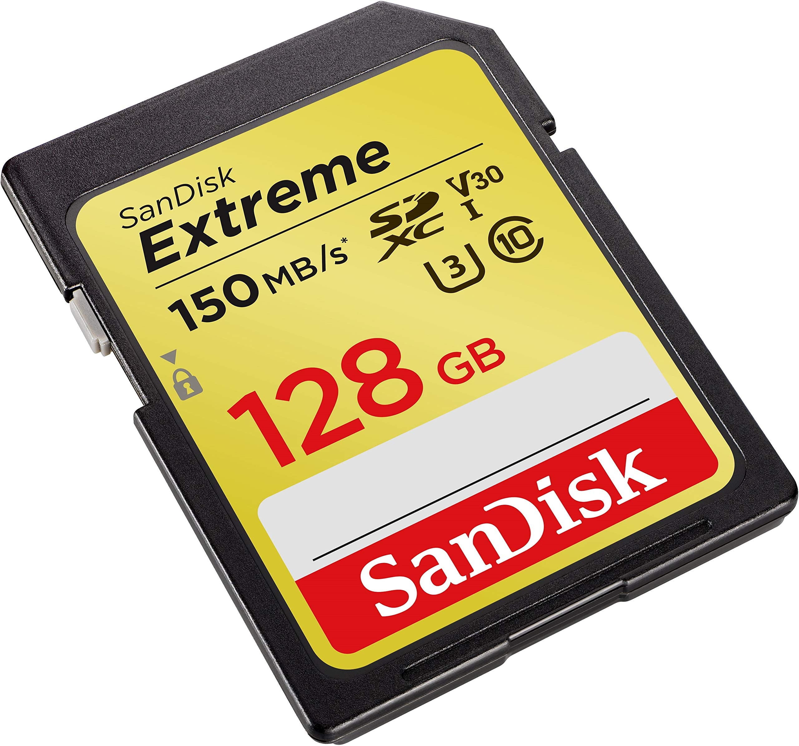 Sandisk 128Gb Extreme Sdxc Uhs I Card   C10, U3, V30, 4K Uhd, Sd Card   Sdsdxv5 128G Gncin
