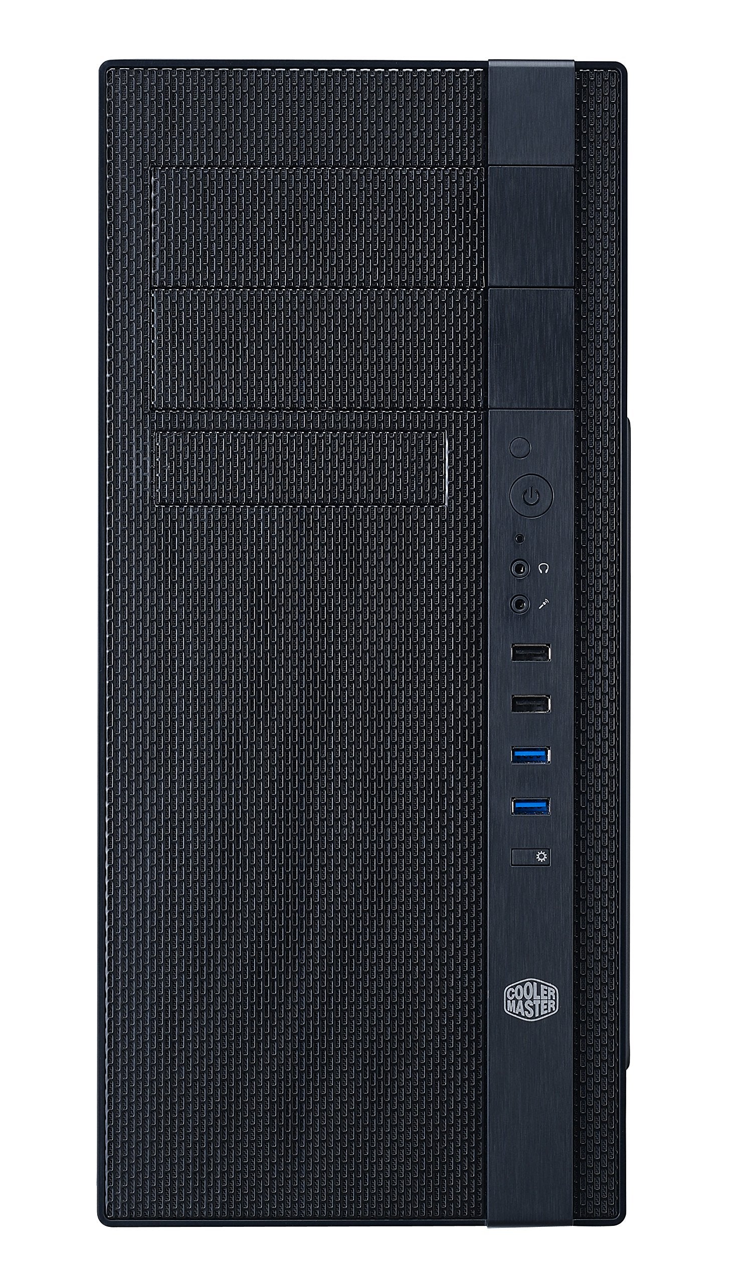 Cooler Master N400 Nse 400 Kkn2 Mid Tower Fully Meshed Front Panel Computer Case (Midnight Black)