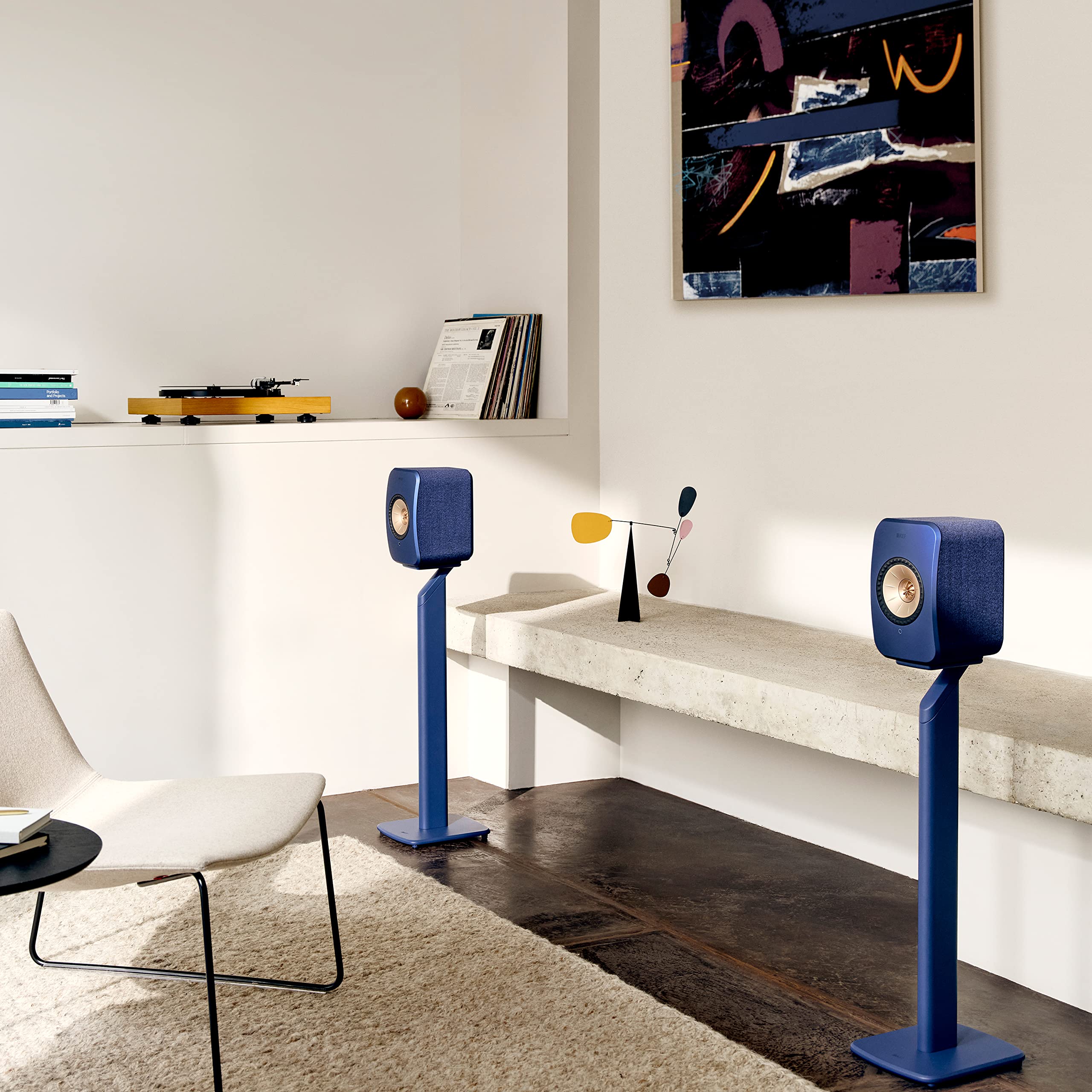 Kef Lsx Ii Wireless Hifi Speaker System (Cobalt Blue)