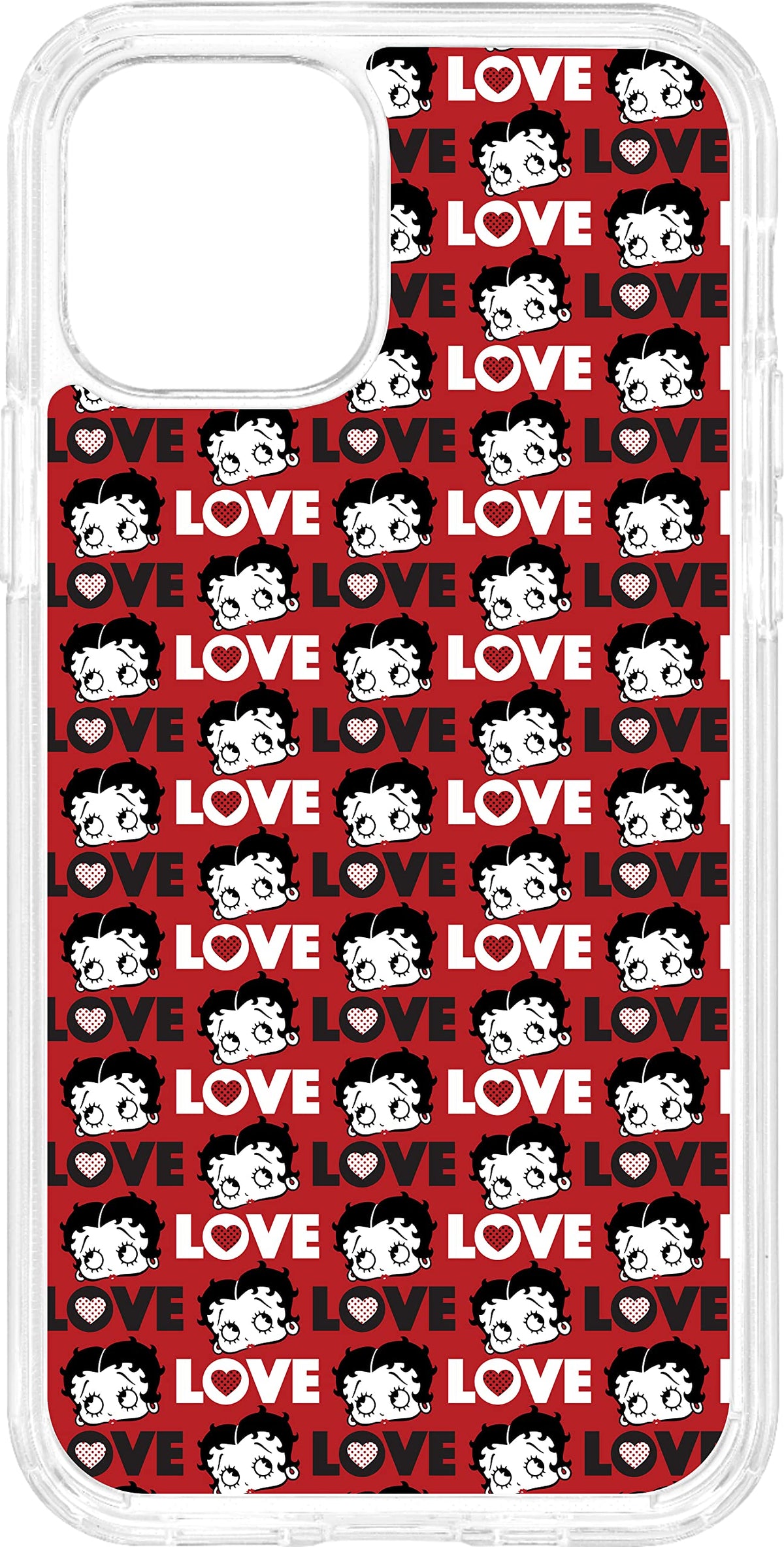 Betty Boop Classic Hd Phone Case Compatible With Apple Iphone 14 Pro Max (Love)