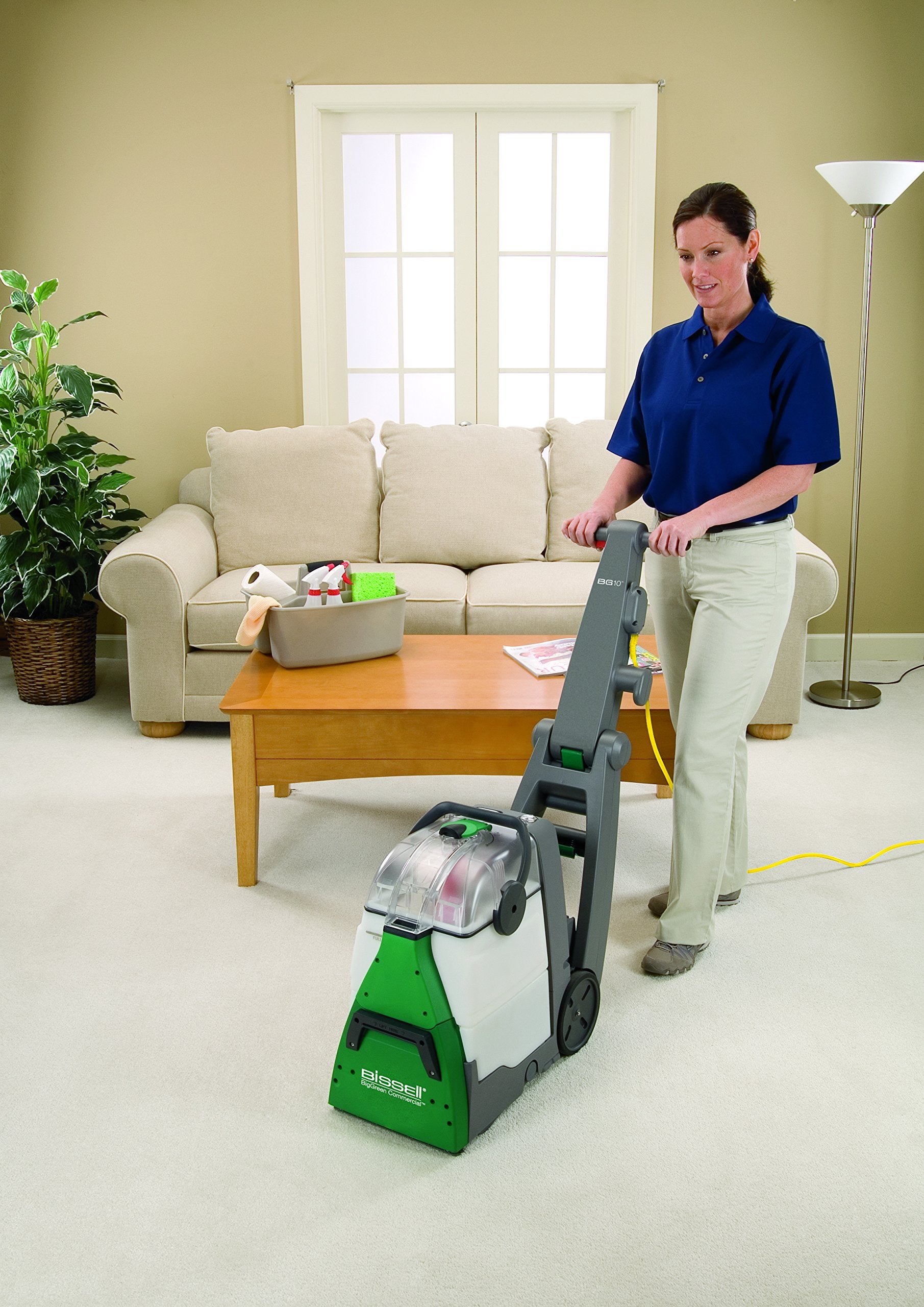 Bissell Biggreen Commercial Bg10 Deep Cleaning 2 Motor Extractor Machine
