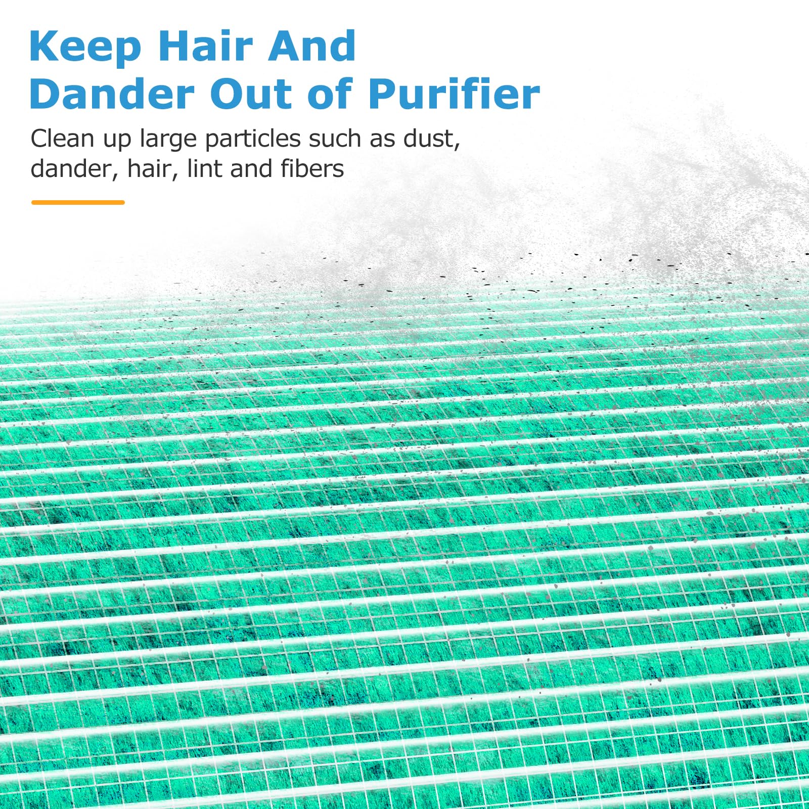 Isingo Mkd05 Air Filter Replacement Compatible With Mkd05 Air Purifier, 4 In 1 High Efficiency H13 True Hepa Filter   Pet Dander