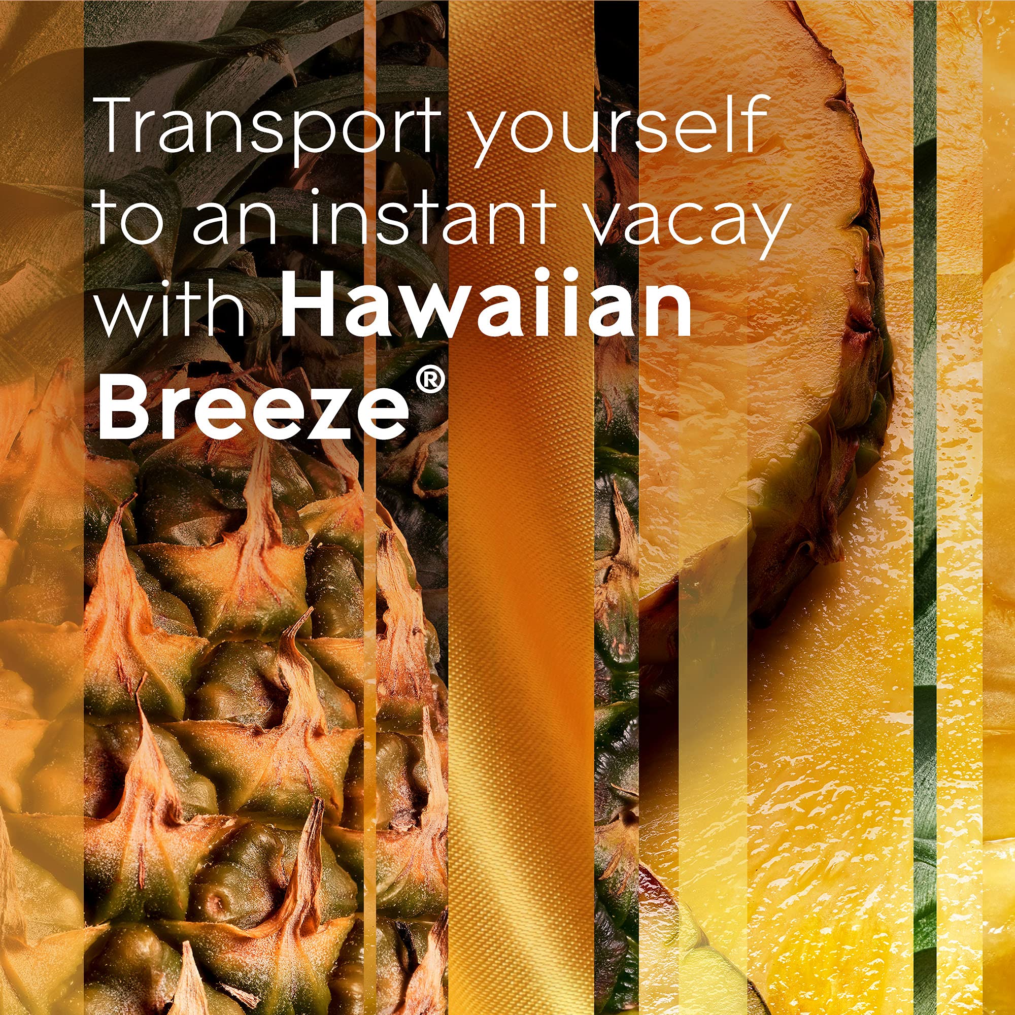 Glade Plugins Refills Air Freshener Starter Kit, Scented And Essential Oils For Home And Bathroom, Hawaiian Breeze, 1.34 Fl Oz,