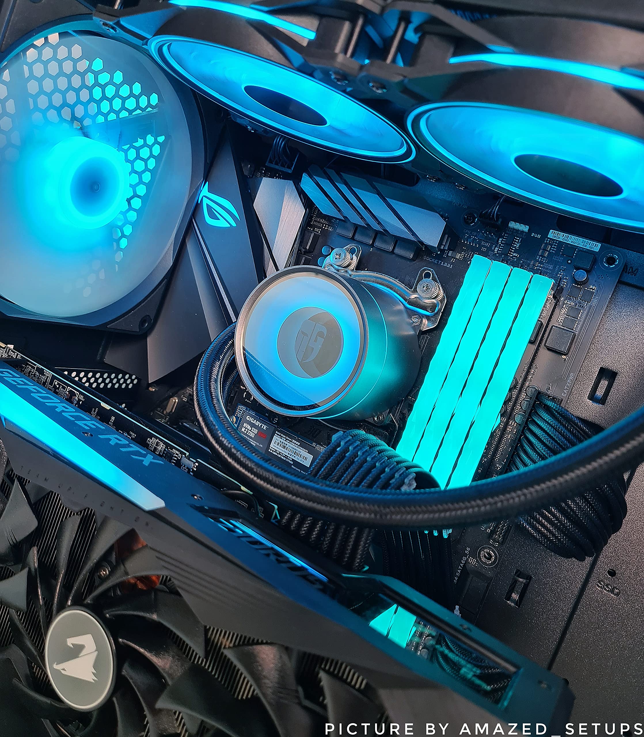 V Color Prism Pro Rgb Ddr4 16Gb(2X8Gb+2Xdummy) 3600Mhz (Pc4 28800) Ram With Rgb Filler Kit Gaming Desktop Gaming Memory Module R