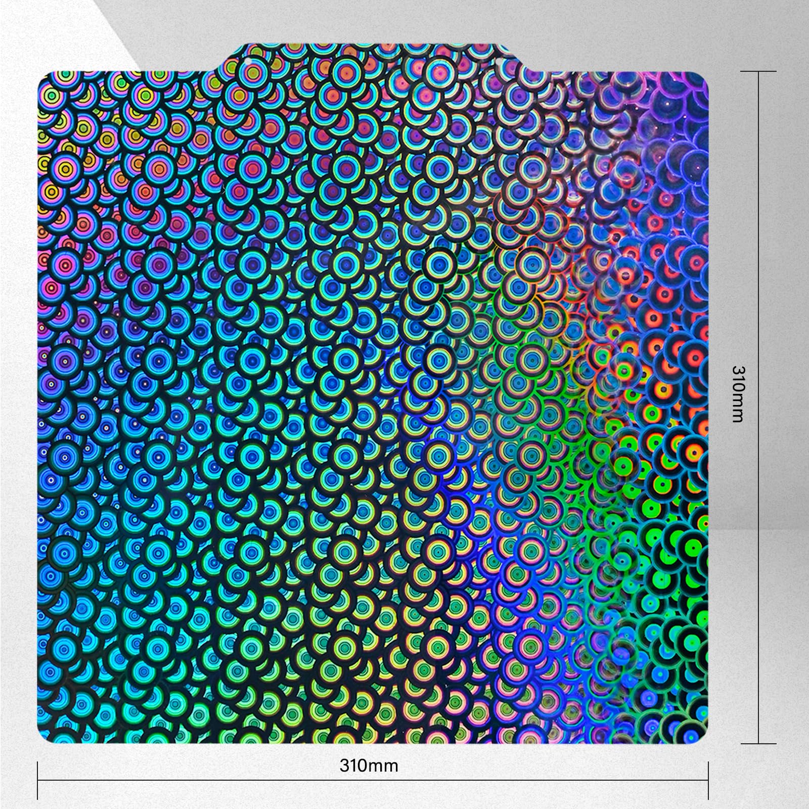 Ajoyib 3D Printing Magnetic Build Plate With Pei And Pey Adhesive Print Surface Compatible With Cr 10/ 10S Sidewinder X1 X2