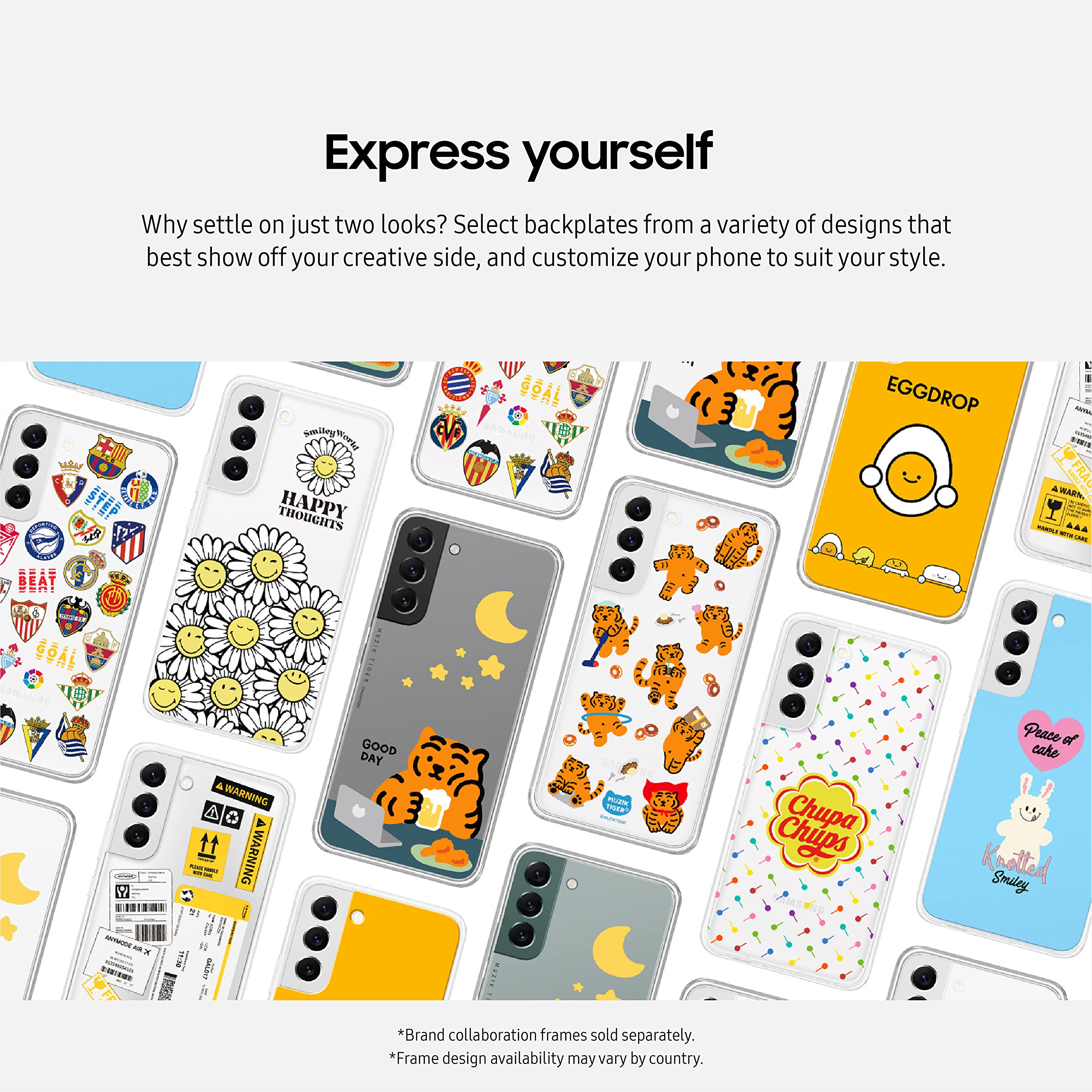 Samsung Galaxy S22 Frame Cover, Navy