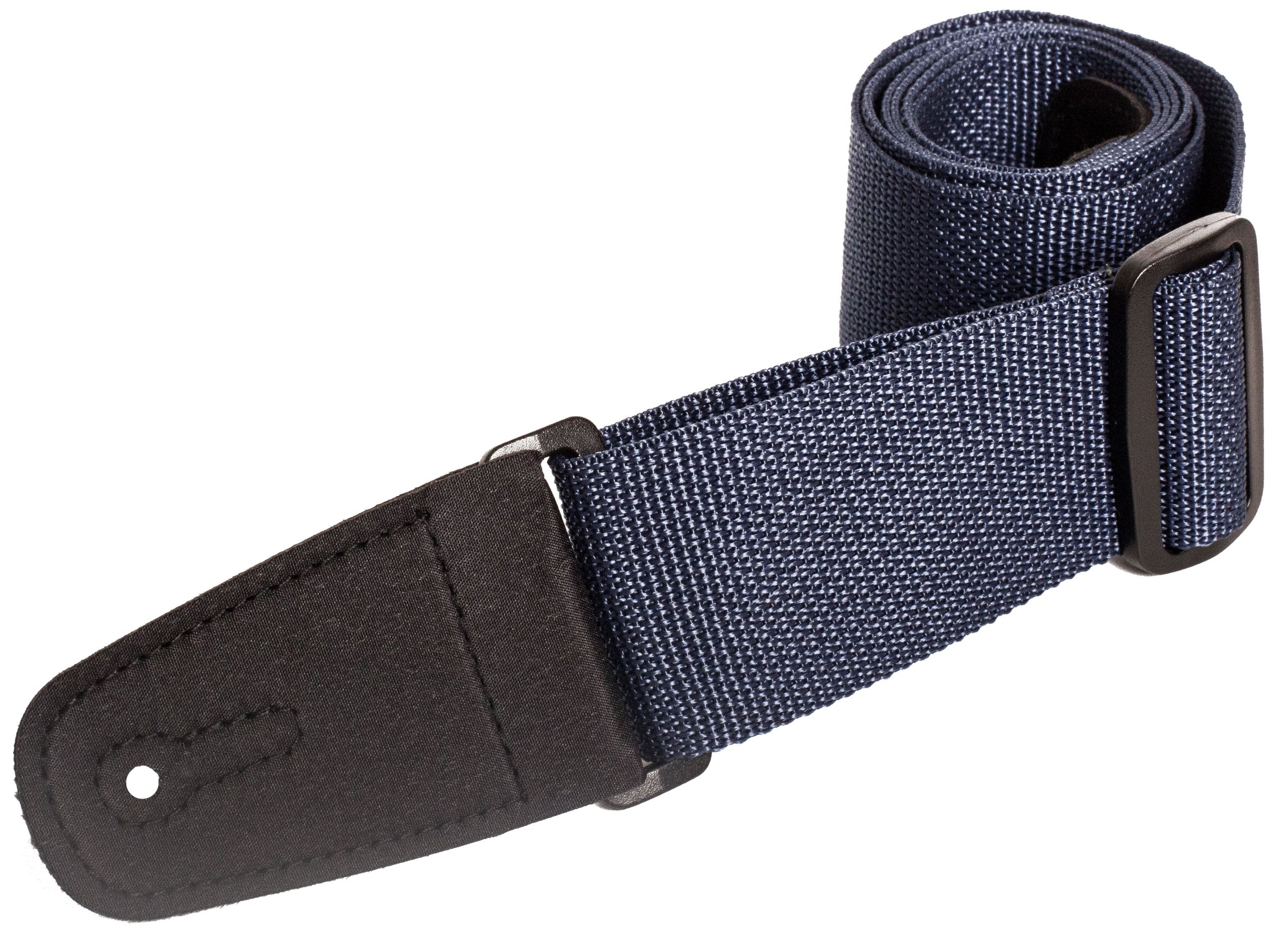 Henry Heller Hpolm Nav 2 Inch Wide Vegan Nylon Guitar Strap   Navy
