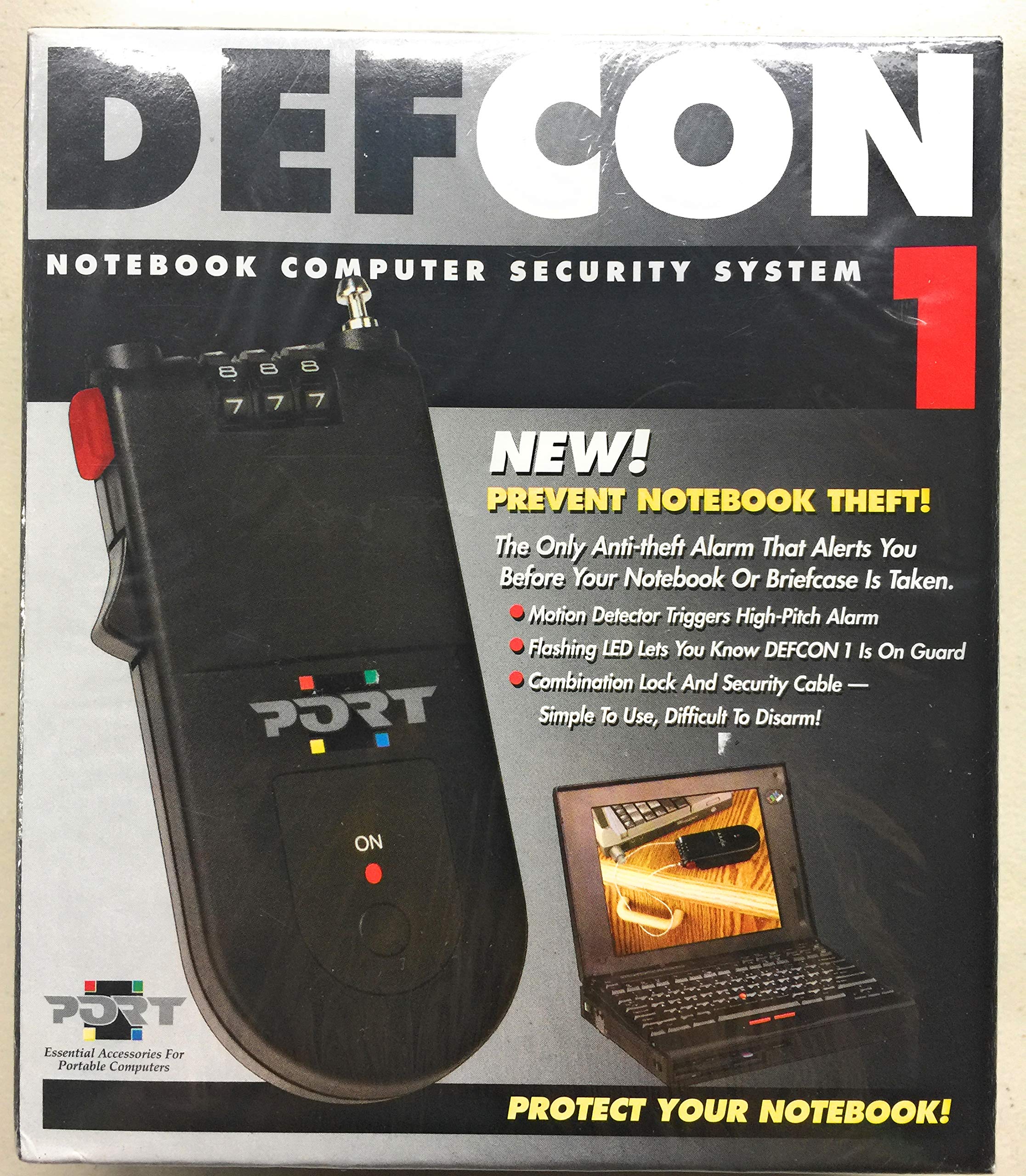 Defcon 1 Notebook Computer Security System (Sel0400)