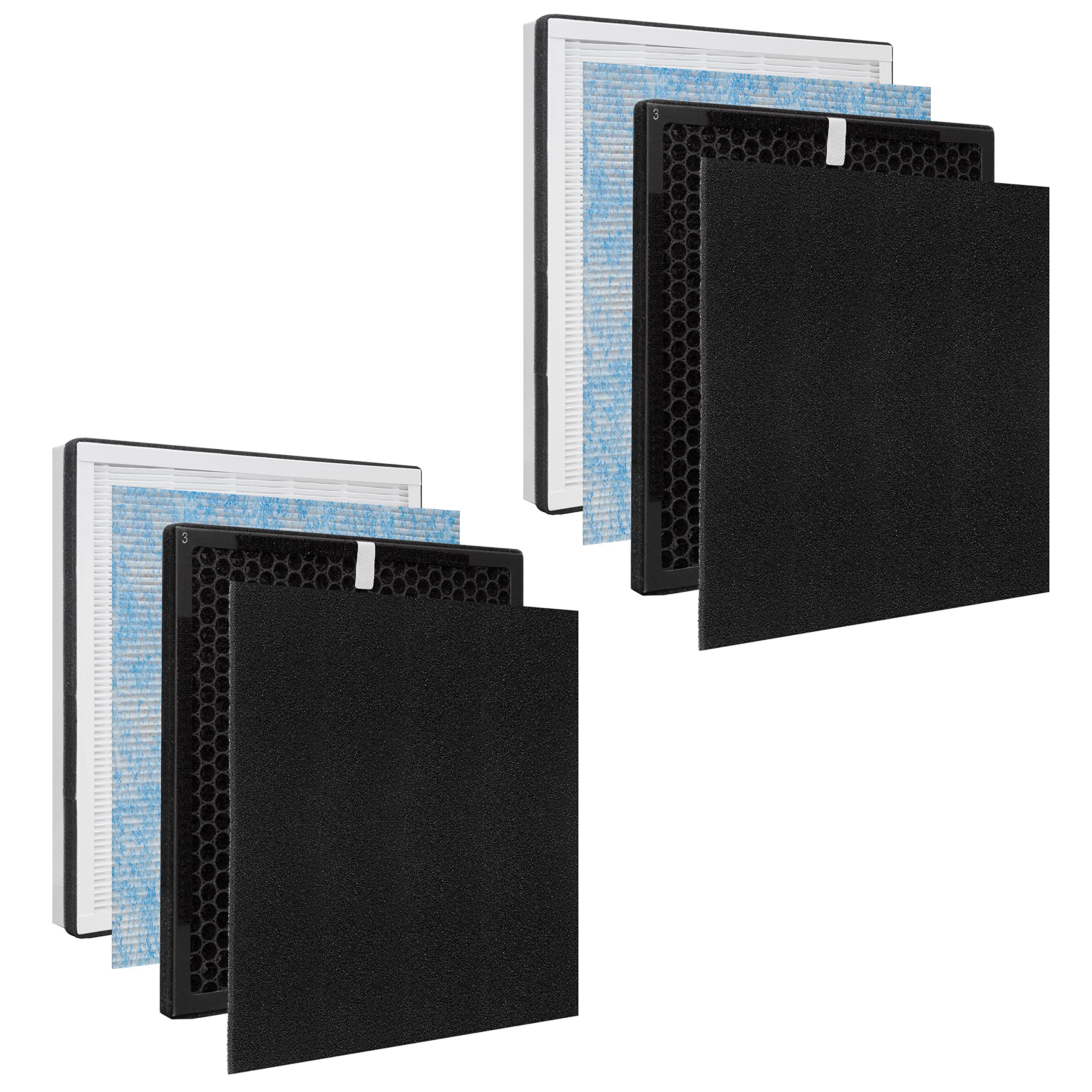 Nyingchi Rp Ap001 Replacement Filter, Compatible With Renpho Air Purifier Rp Ap001, Rp Ap001S, And Rp Ap002, Part.No#Rp Ap001