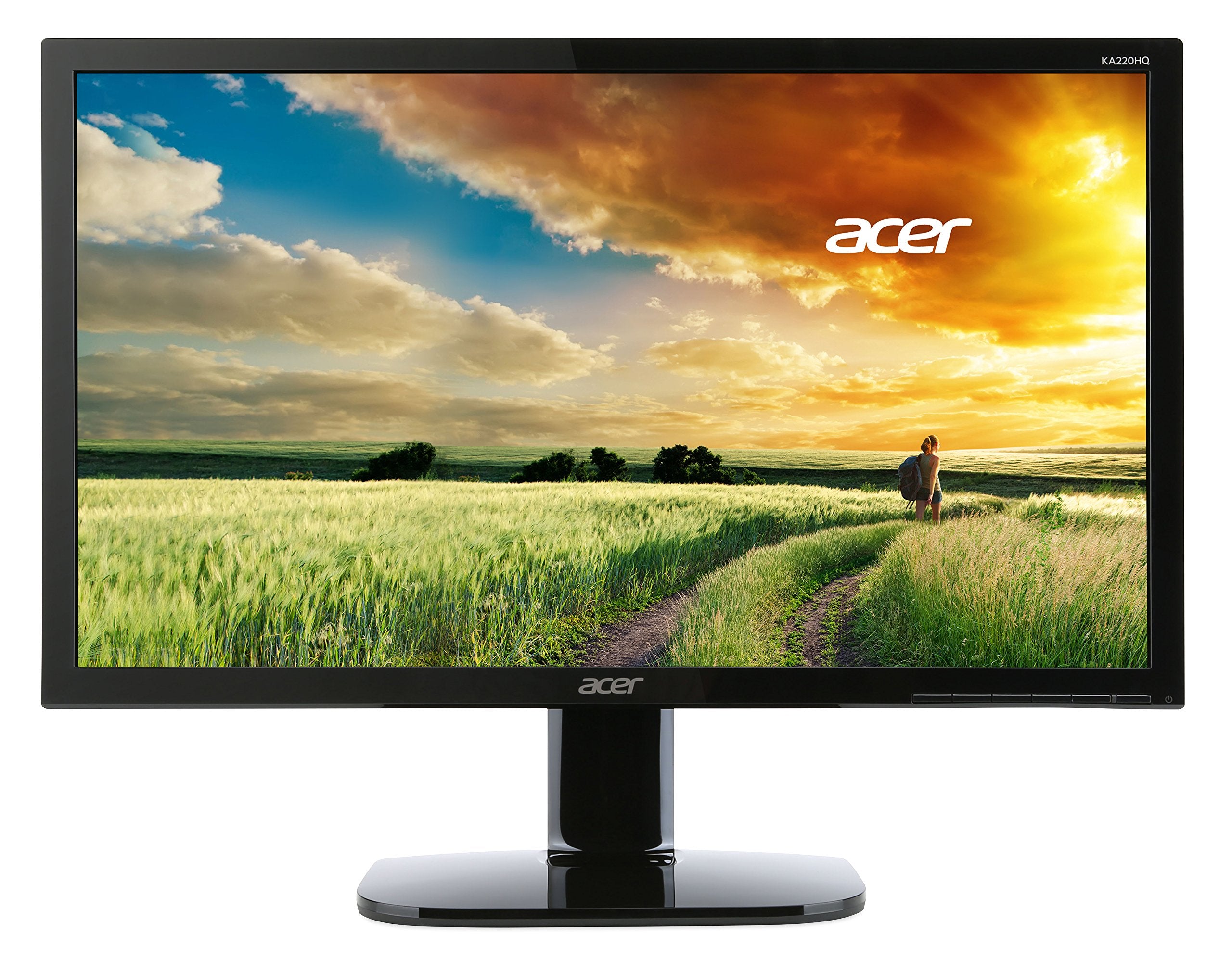 Acer Ka220Hq Bi 22'' (21.5    Viewable) Full Hd (1920 X 1080) Tn Monitor (Hdmi & Vga Port),Black
