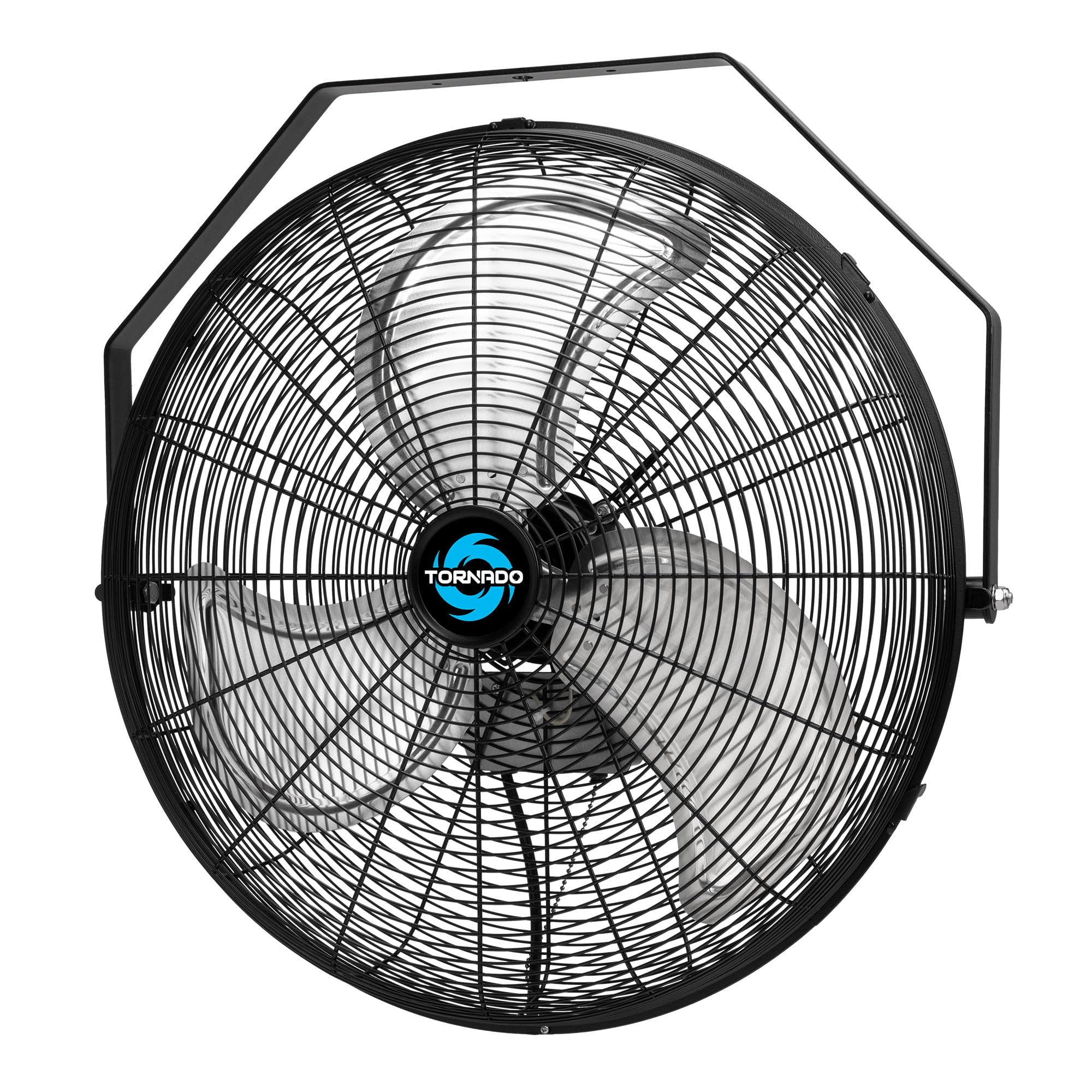 Tornado 20 Inch High Velocity Industrial Wall Fan, 4750 CFM, 3-Speed, 6-FT Power Cord, UL Safety Listed for Industrial, Commerci