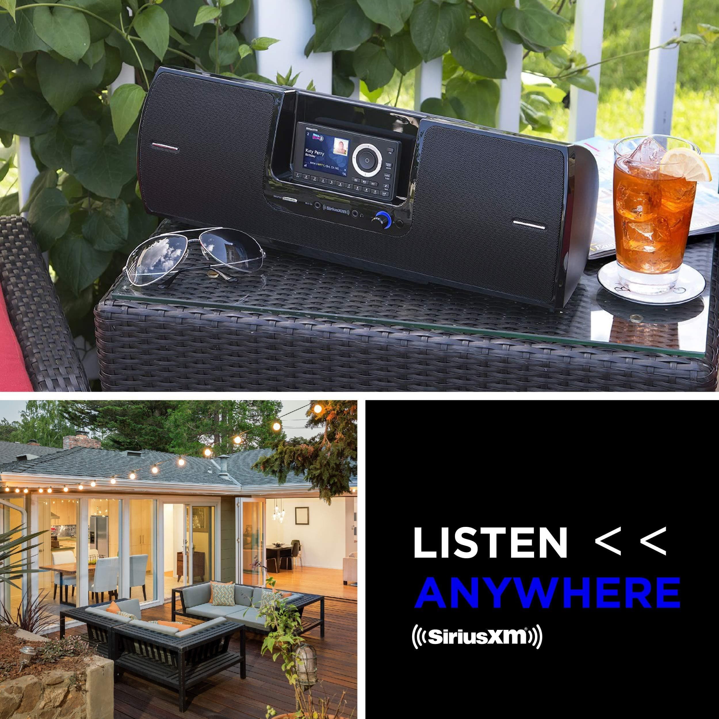 Siriusxm Sxsd2 Dock And Play Radio Boom Box