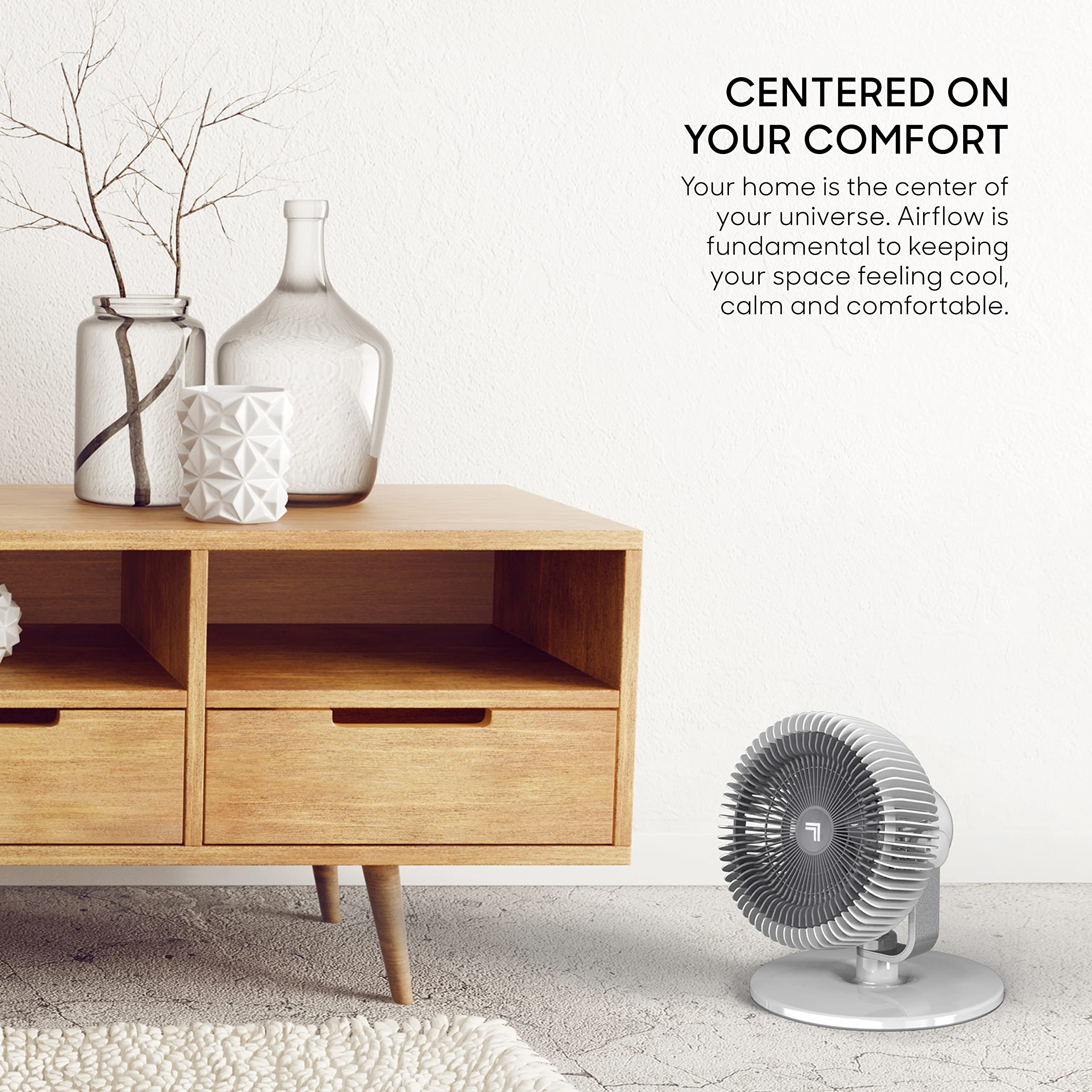 Sharper Image Refresh 06 Whole Room Swivel Fan