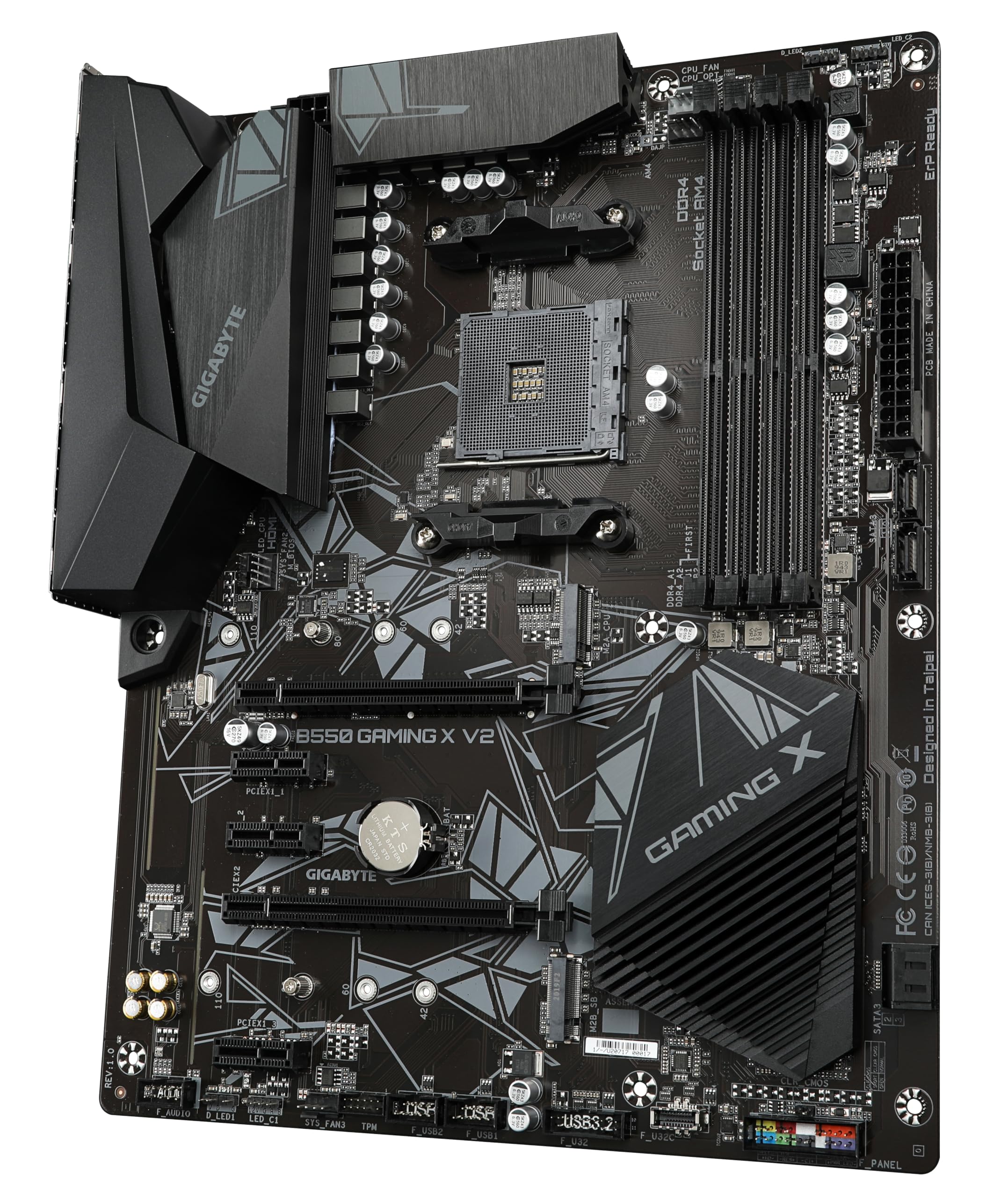 Gigabyte Ultra Durable B550 Gaming X V2 Desktop Motherboard - Amd Chipset - Socket Am4 - Atx