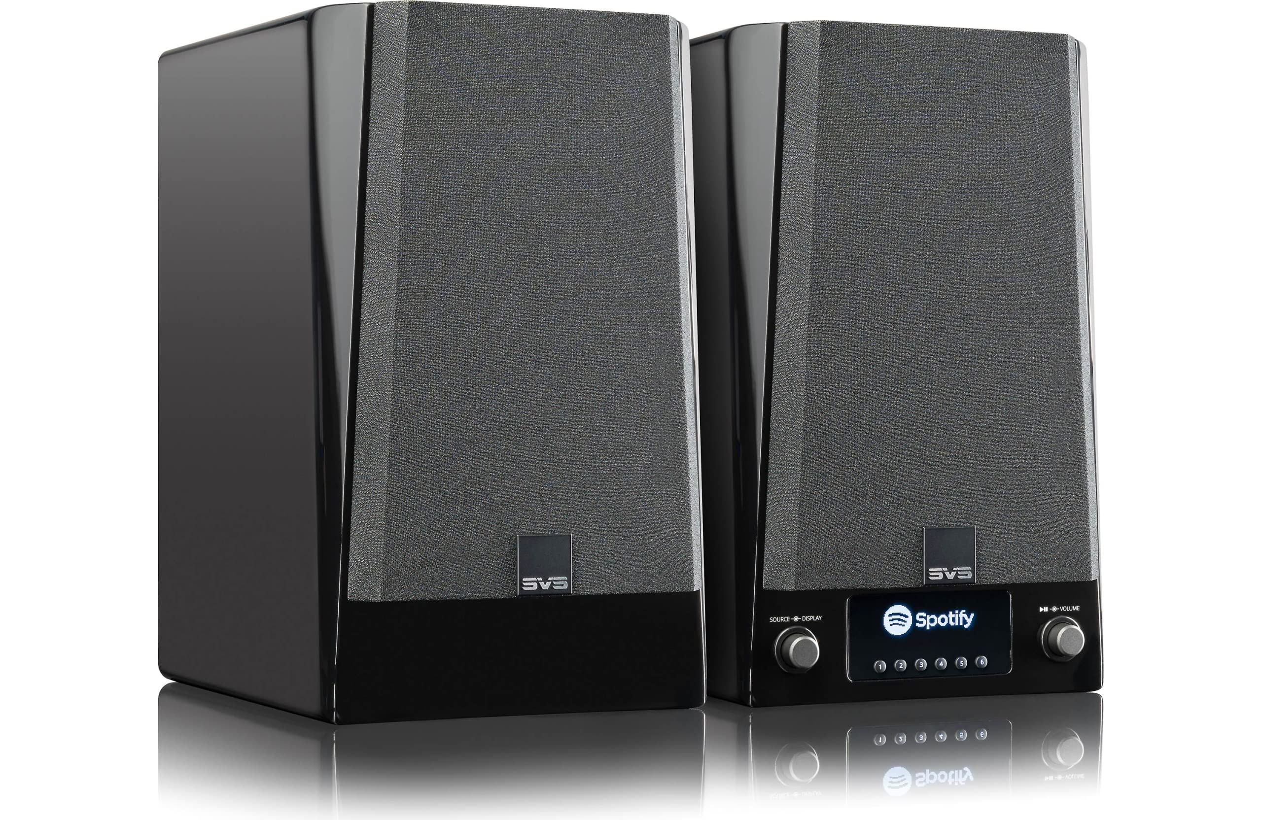 SVS Prime Wireless Pro Piano Gloss Powered Speakers - Pair