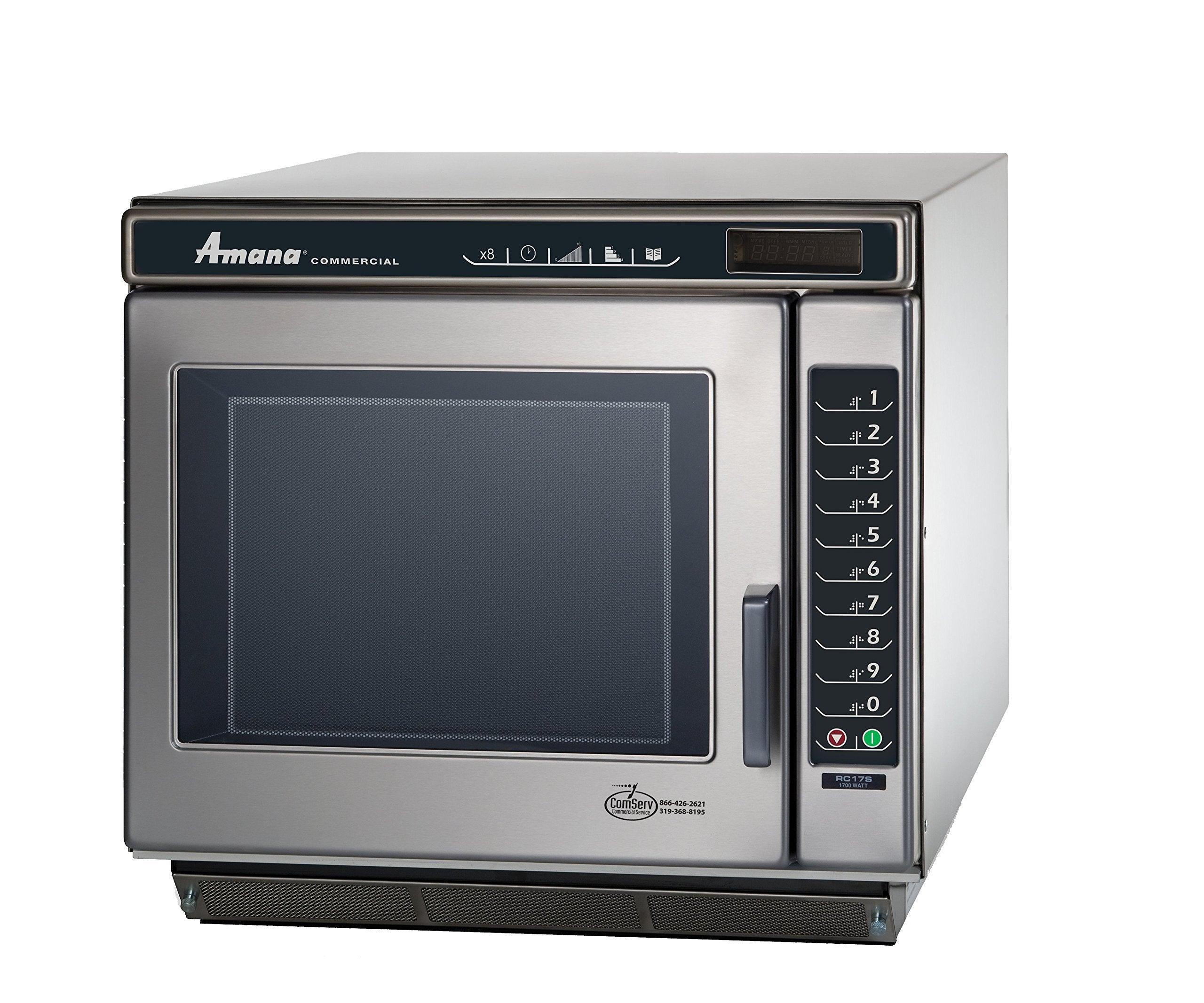 Amana Commercial RC17S2 Amana RC Chef Line Commercial Microwave Oven, 1700W