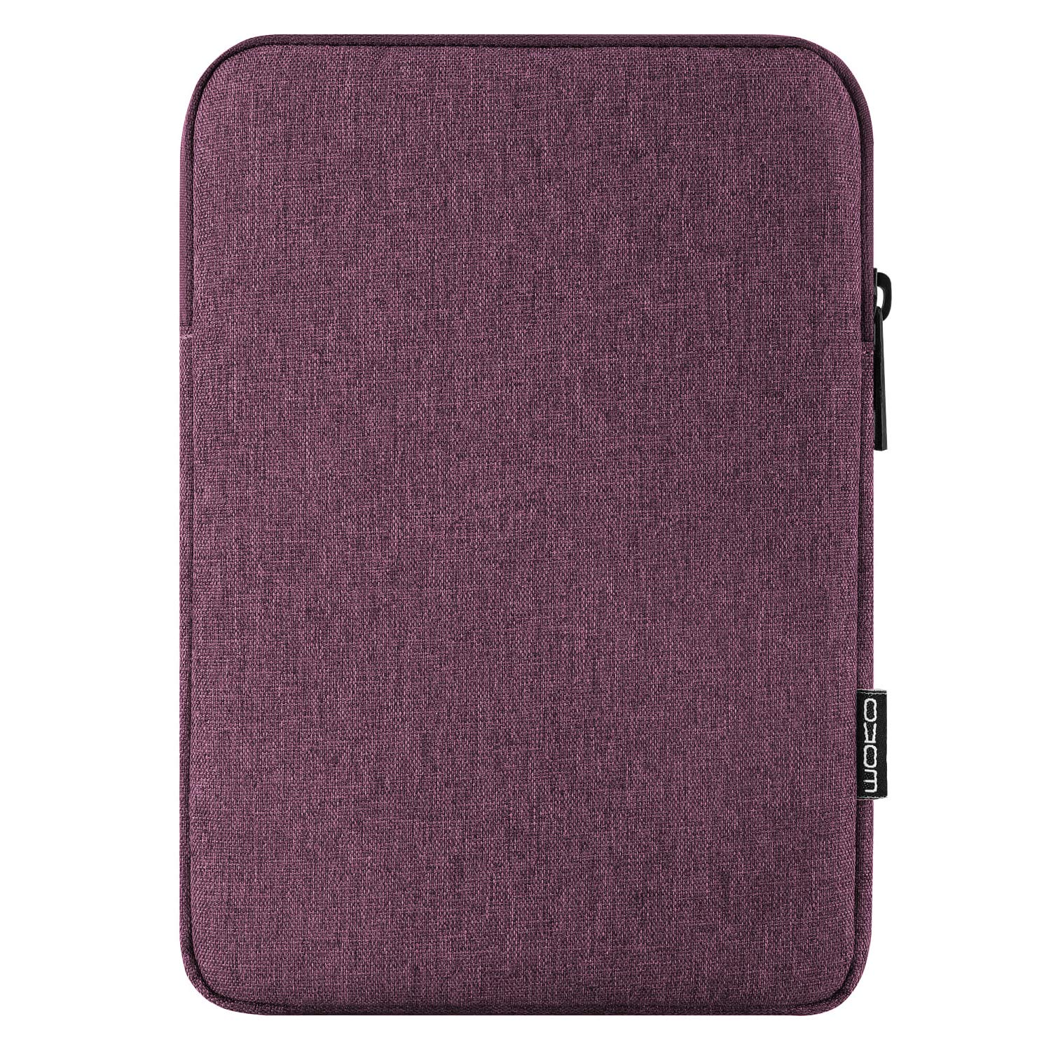 MoKo 12.9 Inch Tablet Sleeve Fits 13 Inch New iPad Pro M4 & Air M2 2024,iPad Pro 12.9 M2&M1,Galaxy Tab S8+/S9+ 12.4,Surface Laptop Go 12.4,Polyester Bag Fit with Apple Pencil or Smart Keyboard, Purple