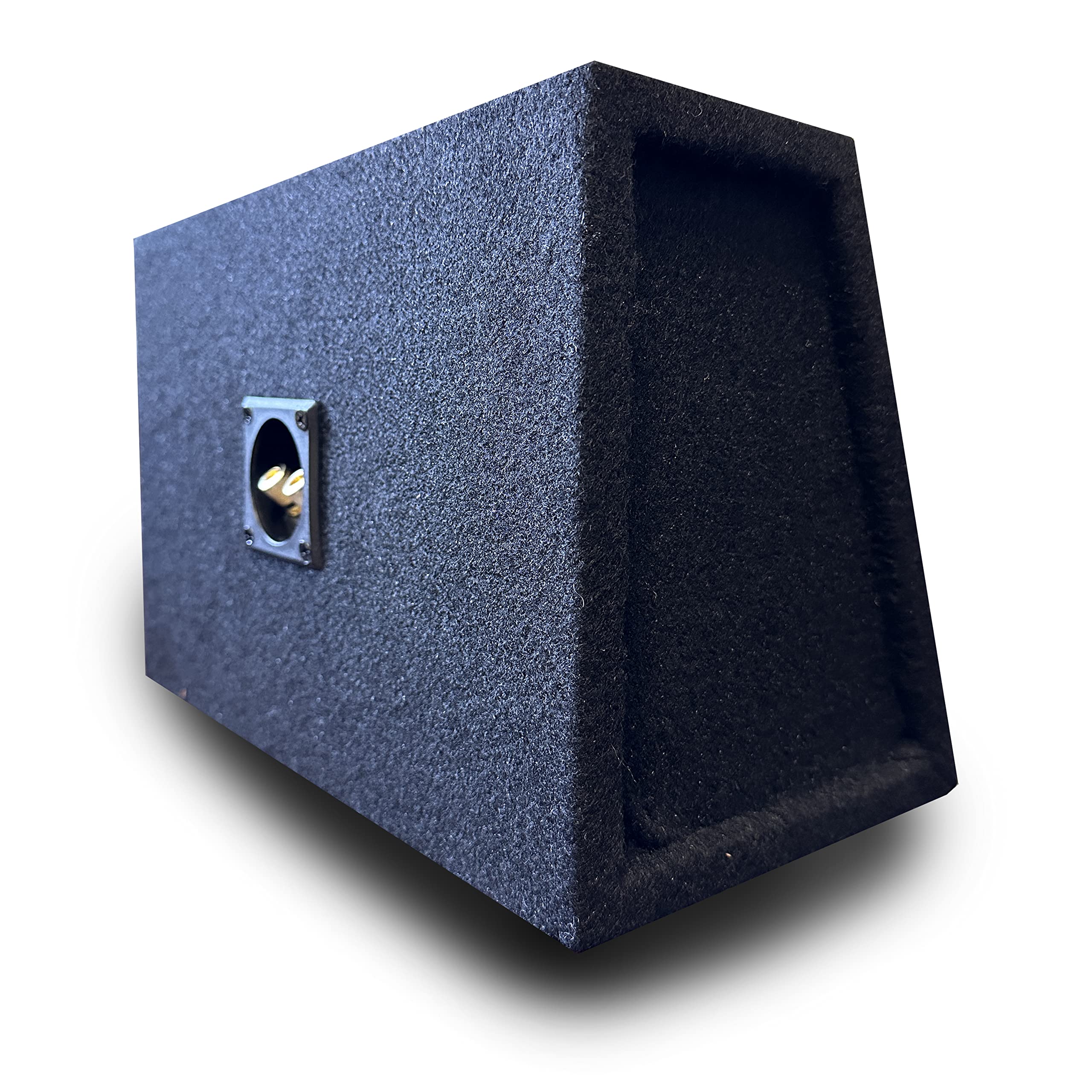 2X Audiotek Ca 694A 6 X 9 Inch Car Audio Speaker Box 6X9 Enclosures With Speaker Terminal   2 Speakers