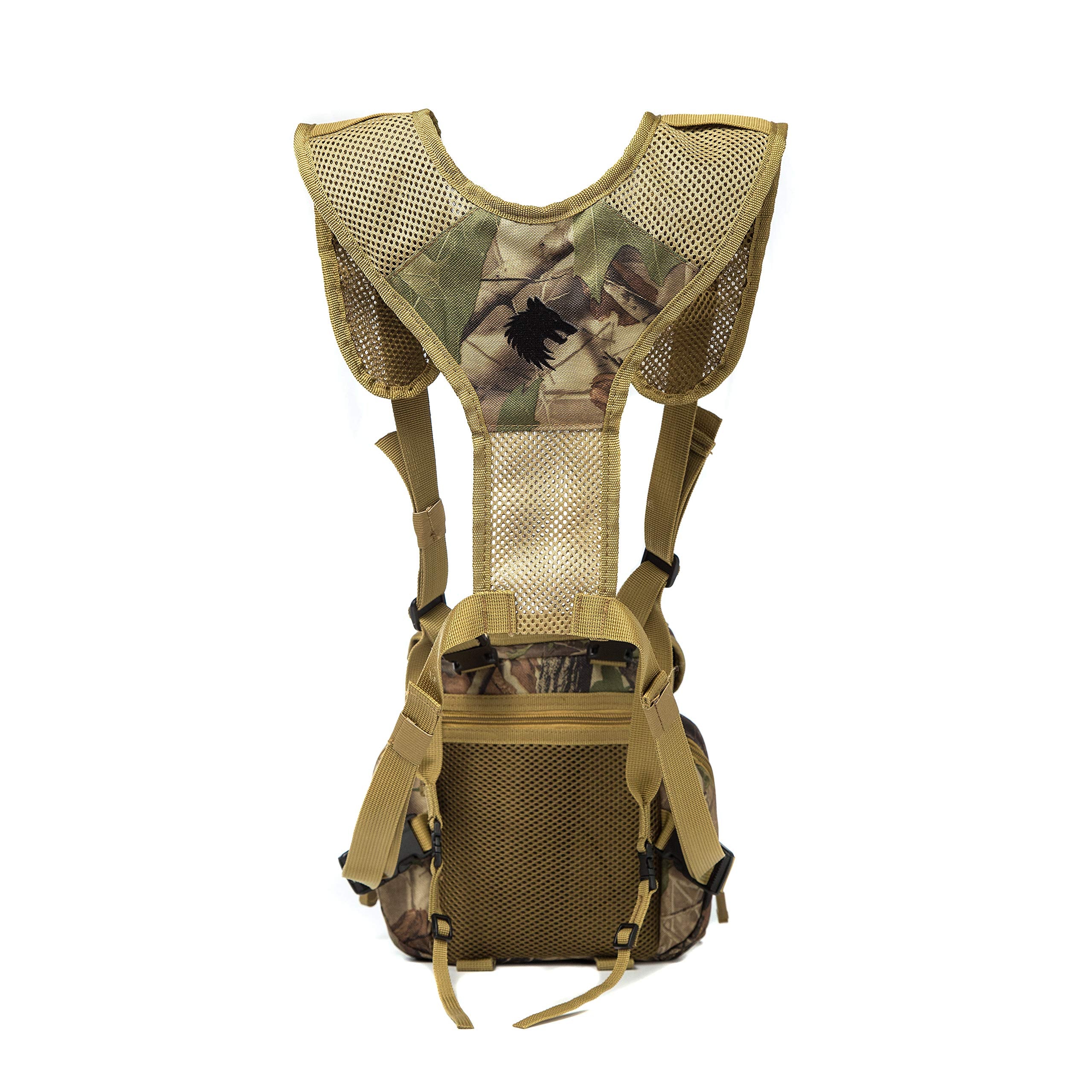 Fieldcraft Binocular Harness Chest Pack Field Pack Case For Men And Women For Binos Cameras Optics Rangefinder Gear