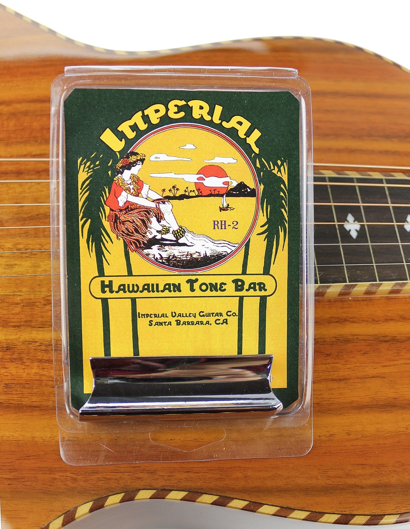 Imperial Valley Guitar Co. Cutaway Roundnose Tone Bar Slide For Dobro, Lap Steel